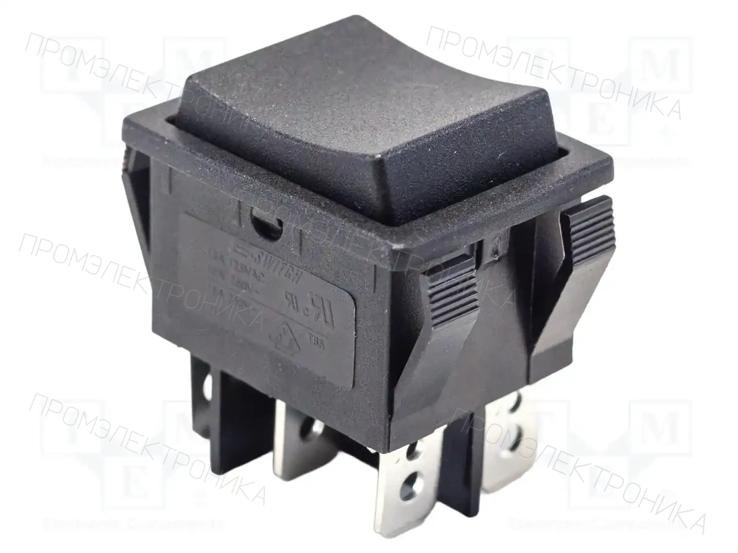 E-SWITCH R5GBLKBLKEF0 — Переключатели типа Rocker
