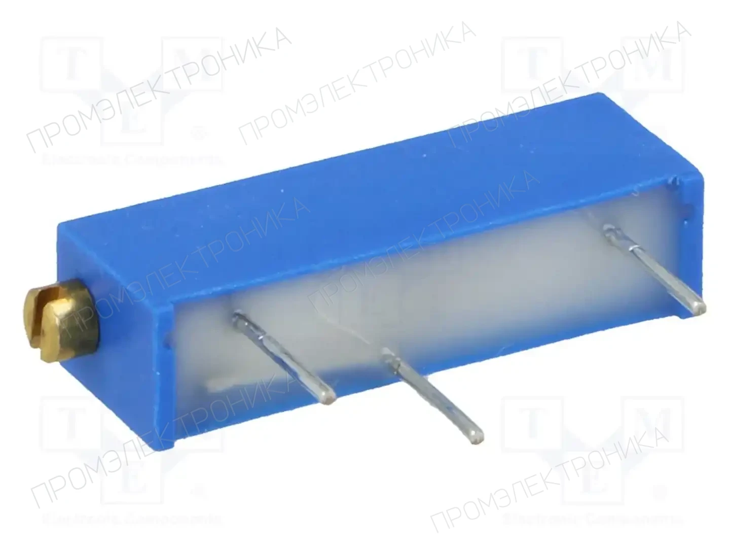 BOURNS 3006P-1-501LF — Потенциометры THT многооборотные 19мм