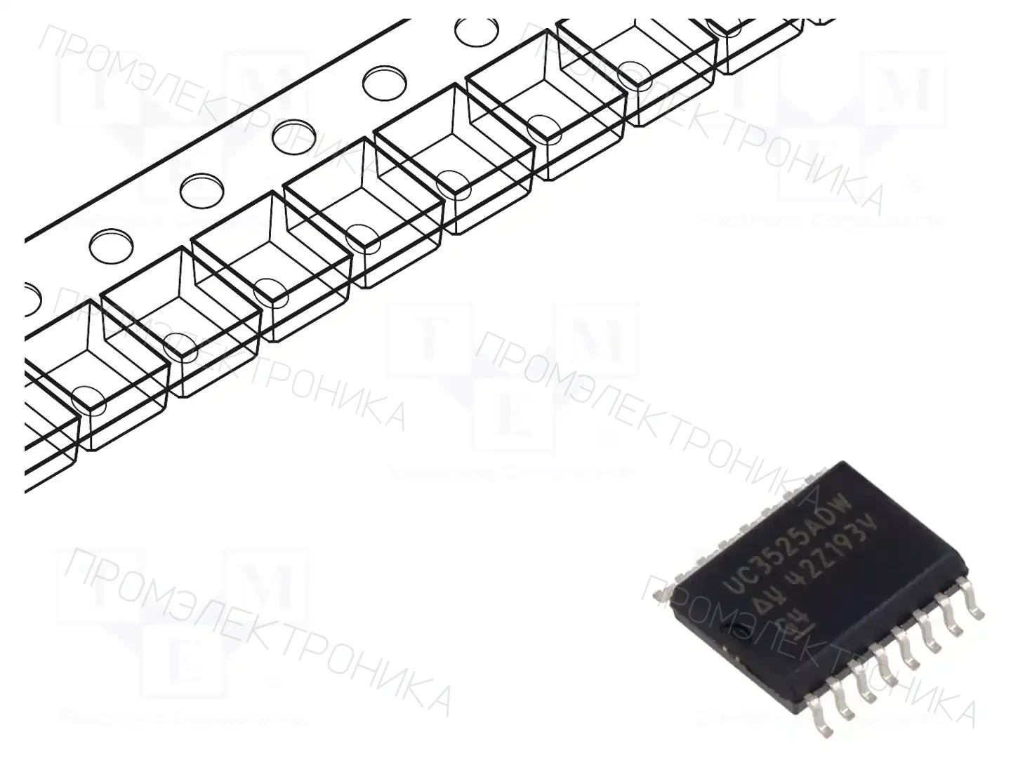 Texas Instruments UC3525ADWTR — Микросхемы другие