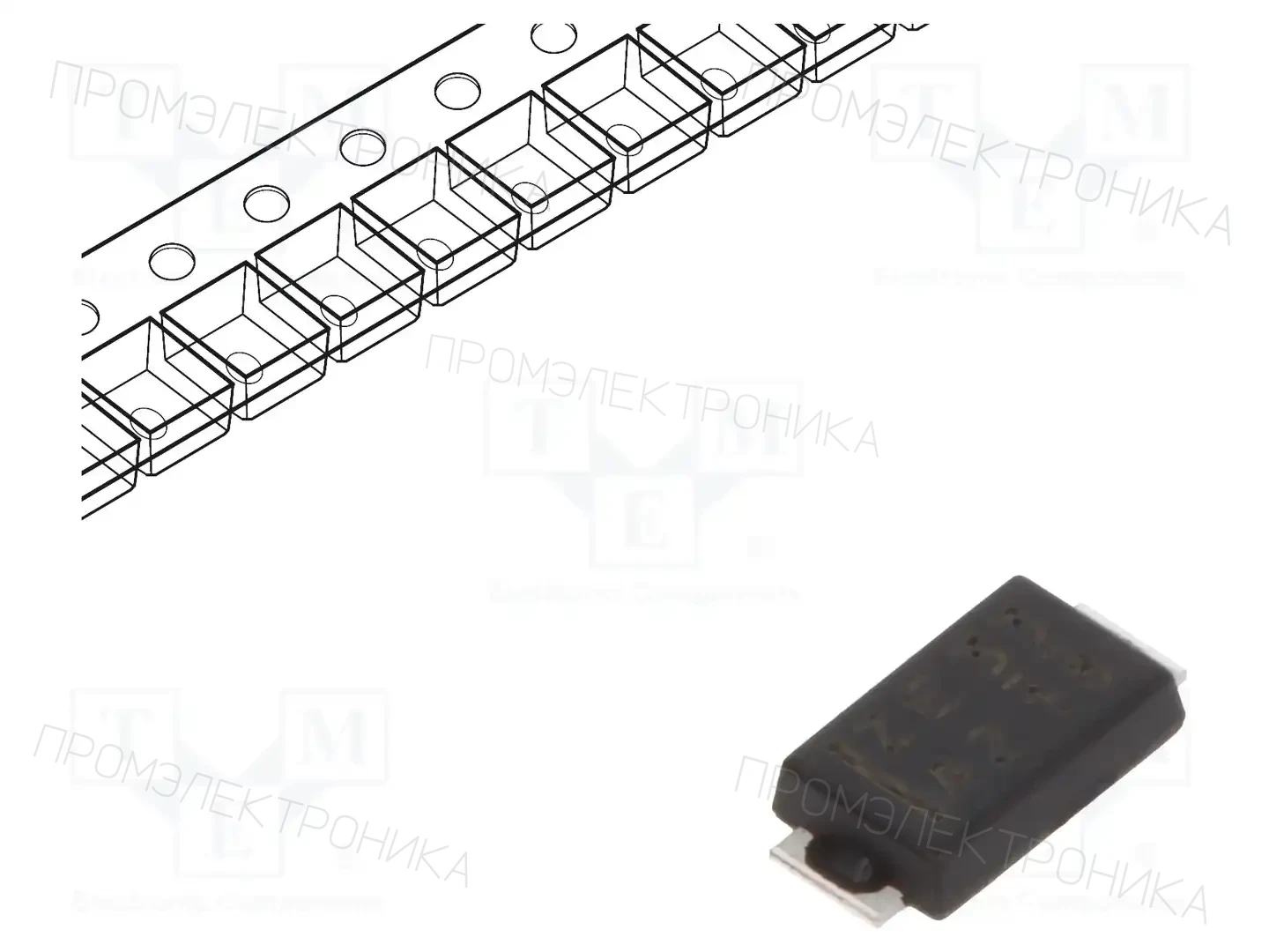 SHINDENGEN ST06-33CE-5063R — Диоды TVS SMD однонаправленные