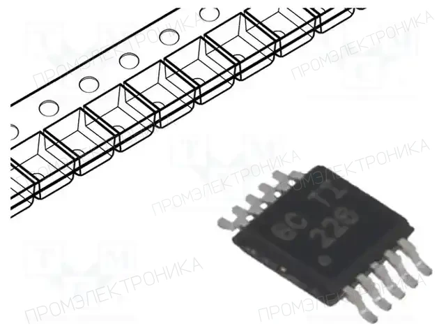 Texas Instruments INA226AIDGST — Операционные усилители SMD