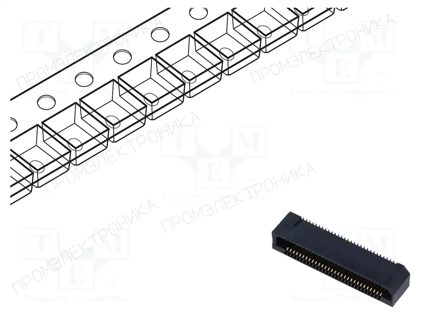 SAMTEC ERF8-030-07.0-S-DV-K-TR — Разъeмы пластина - пластина