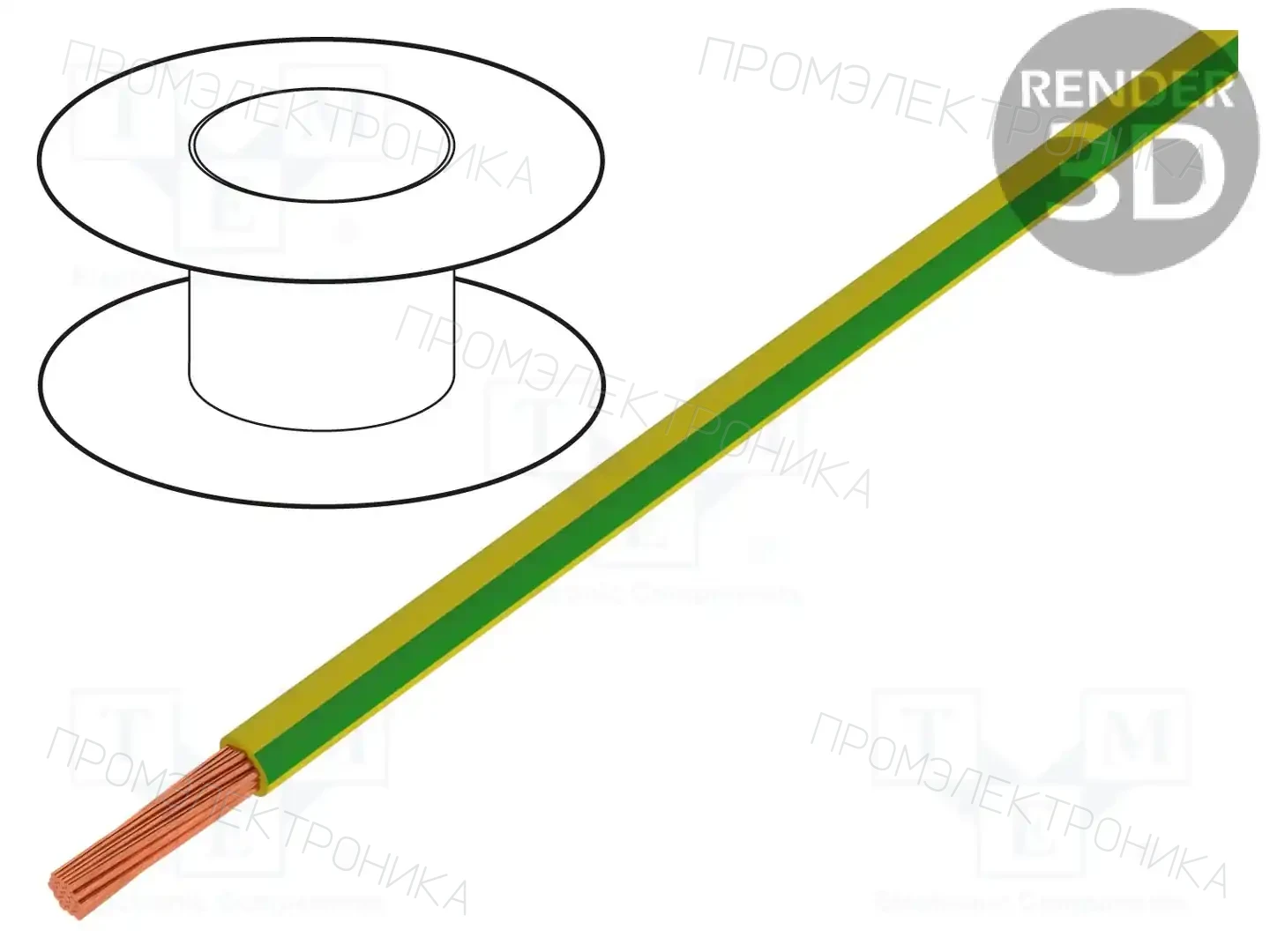 TECHNOKABEL 0243 002 29 — Провода одножильные - тросик
