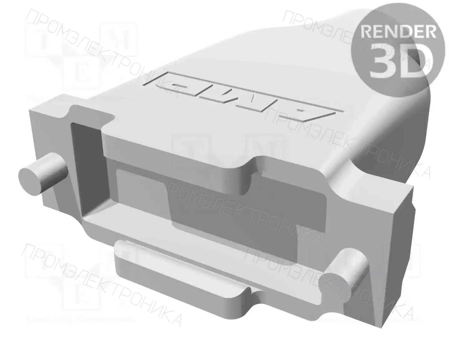 TE Connectivity 1-5745172-3 — Корпуса D-Sub