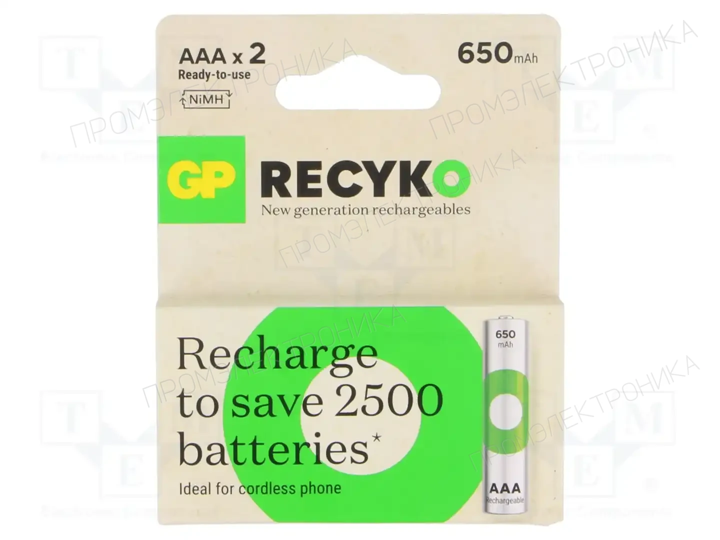 GP 65AAAHCE — Аккумуляторы