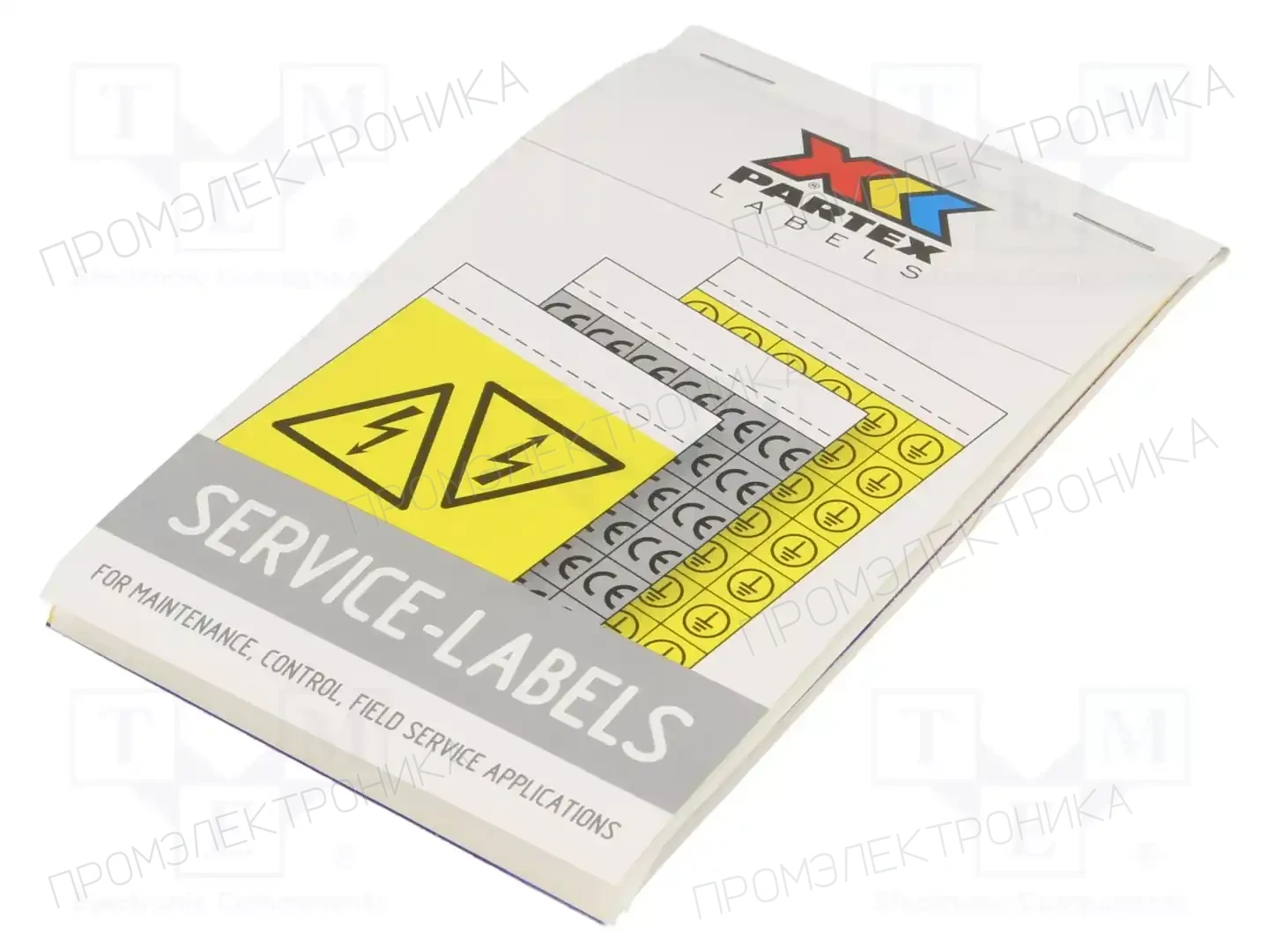 PARTEX PLB-PV-SET1 — Знаки безопасности
