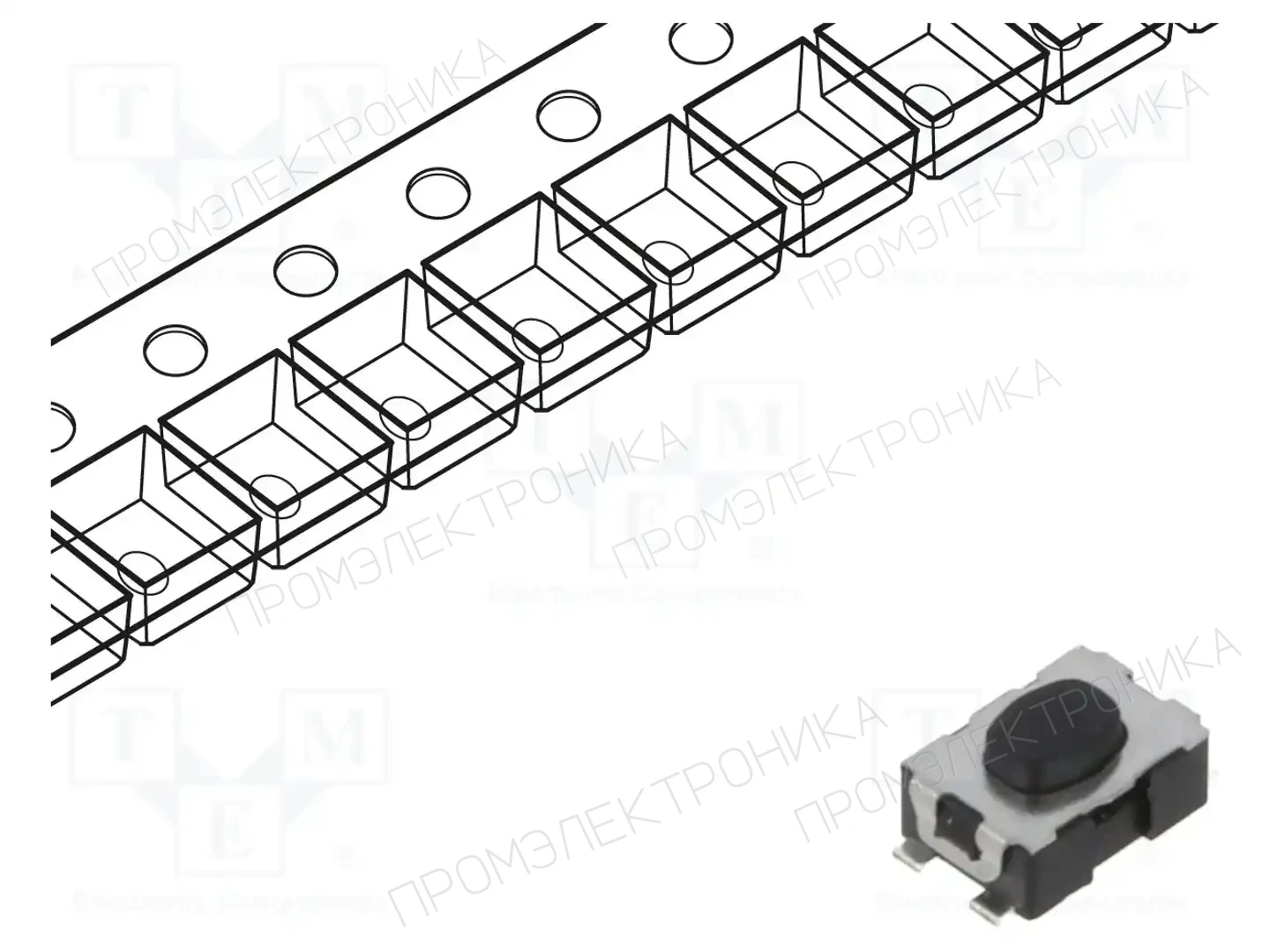 JIANFU TVAF47-019FB-S-R — Микропереключатели TACT
