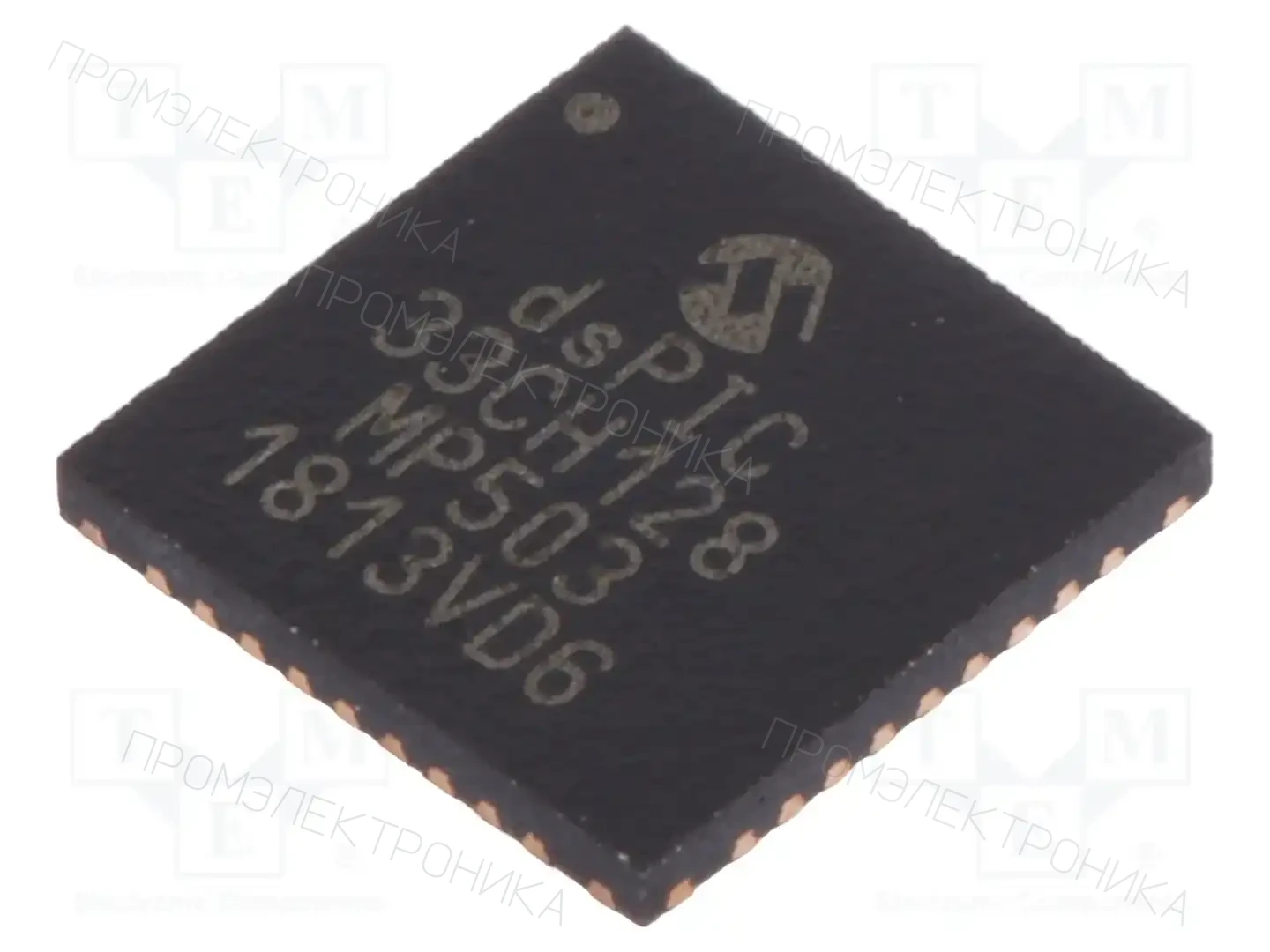 Microchip Technology DSPIC33CH128MP503-I/M5 — Линейка dsPIC 16-bit