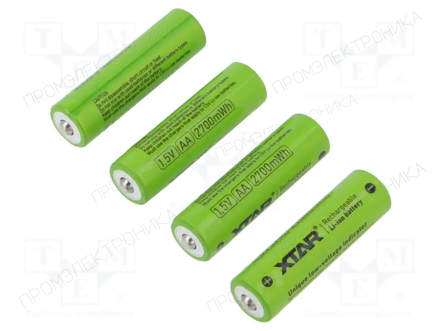 XTAR 14500-1.5V 1800MAH LI-ION AA — Аккумуляторы