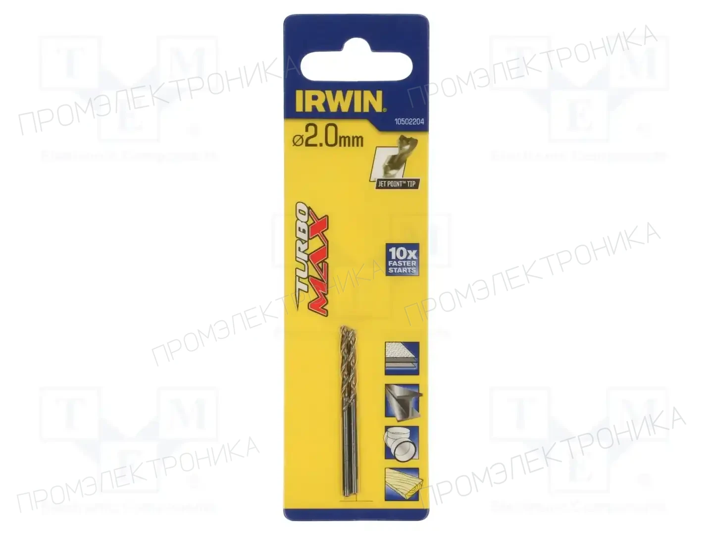 IRWIN 10502204 — Сверла по металлу