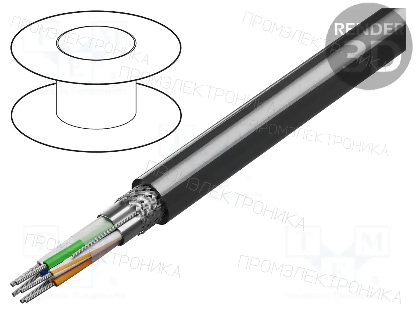BELDEN 8103 060100 — Провода для последовательных шин