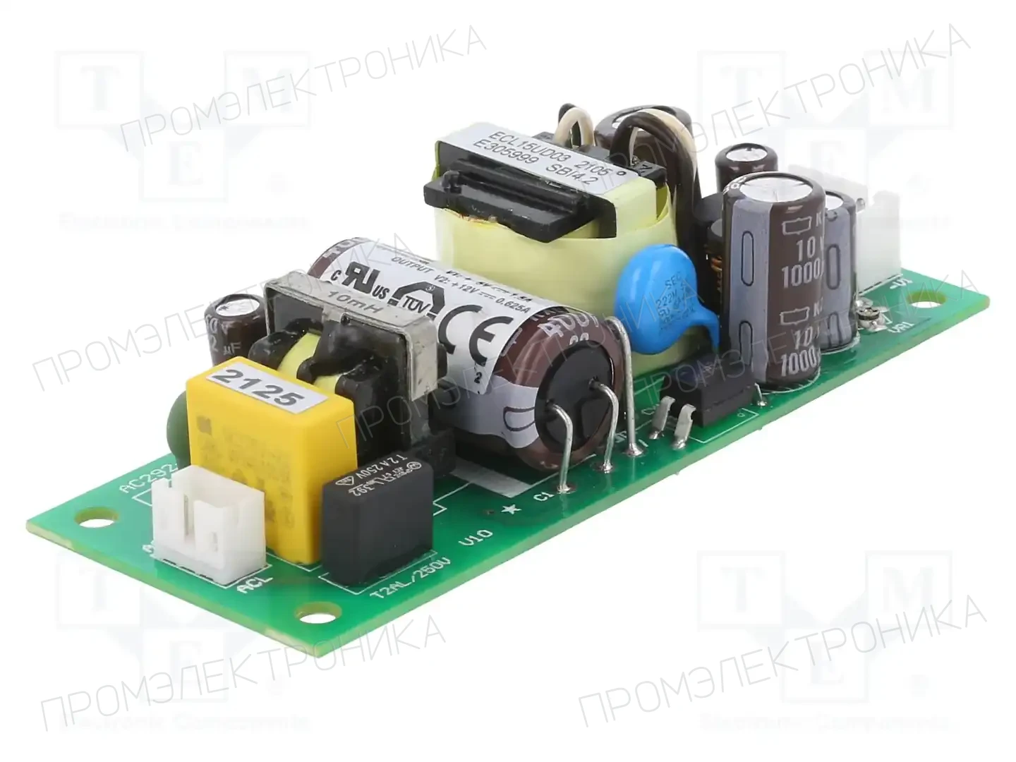 XP POWER ECL15UD03-T — Открытые блоки питания