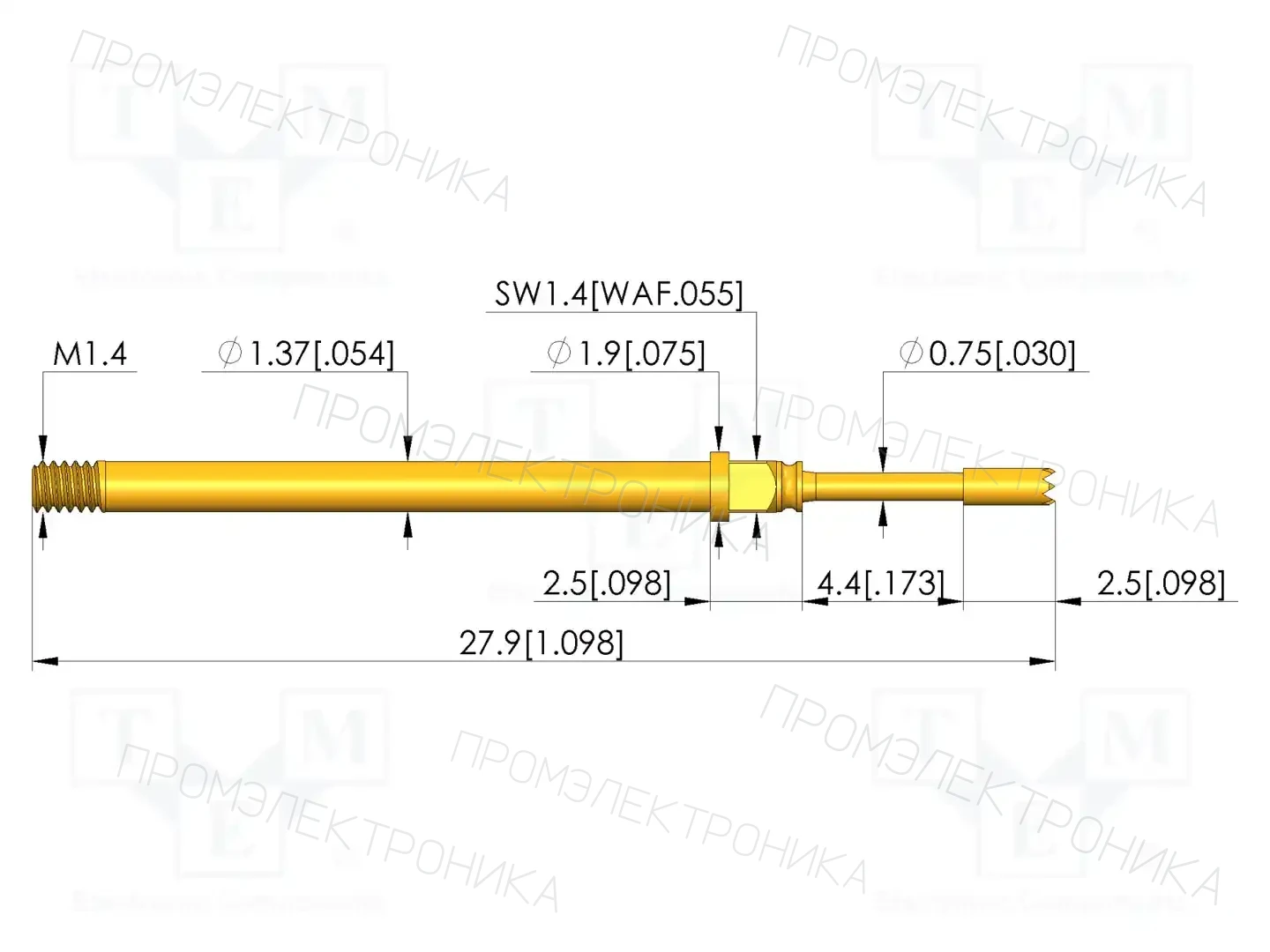 INGUN GKS-899 306 100 A 0702 M — Измерительные щупы