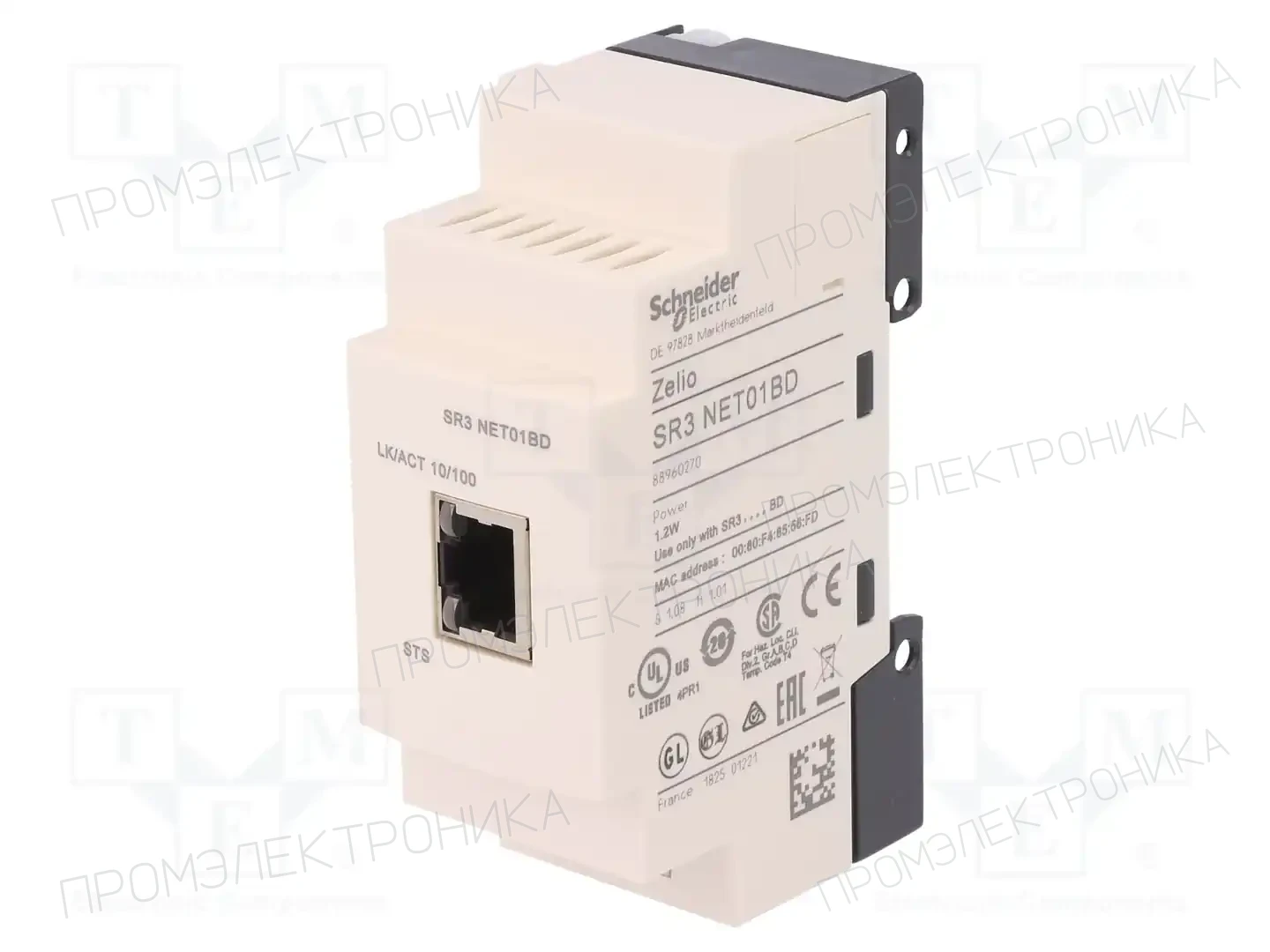 SCHNEIDER ELECTRIC SR3NET01BD — Реле прогр. - аксессуары
