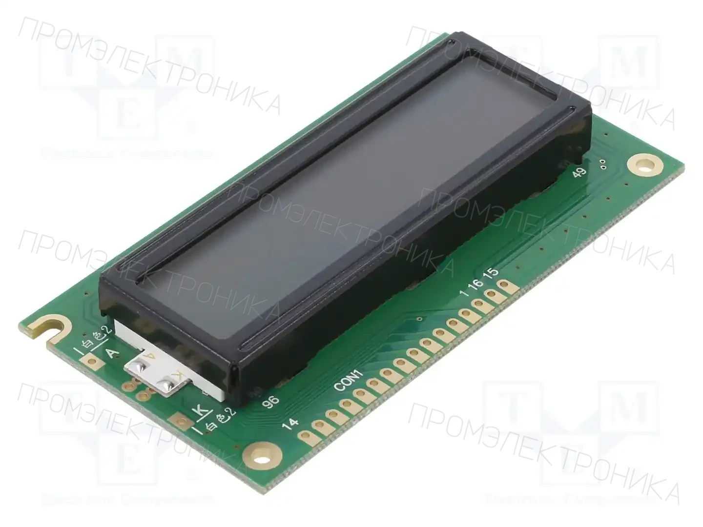 POWERTIP NPC1602LRS-FWA-H — Дисплеи LCD буквенно-цифровые