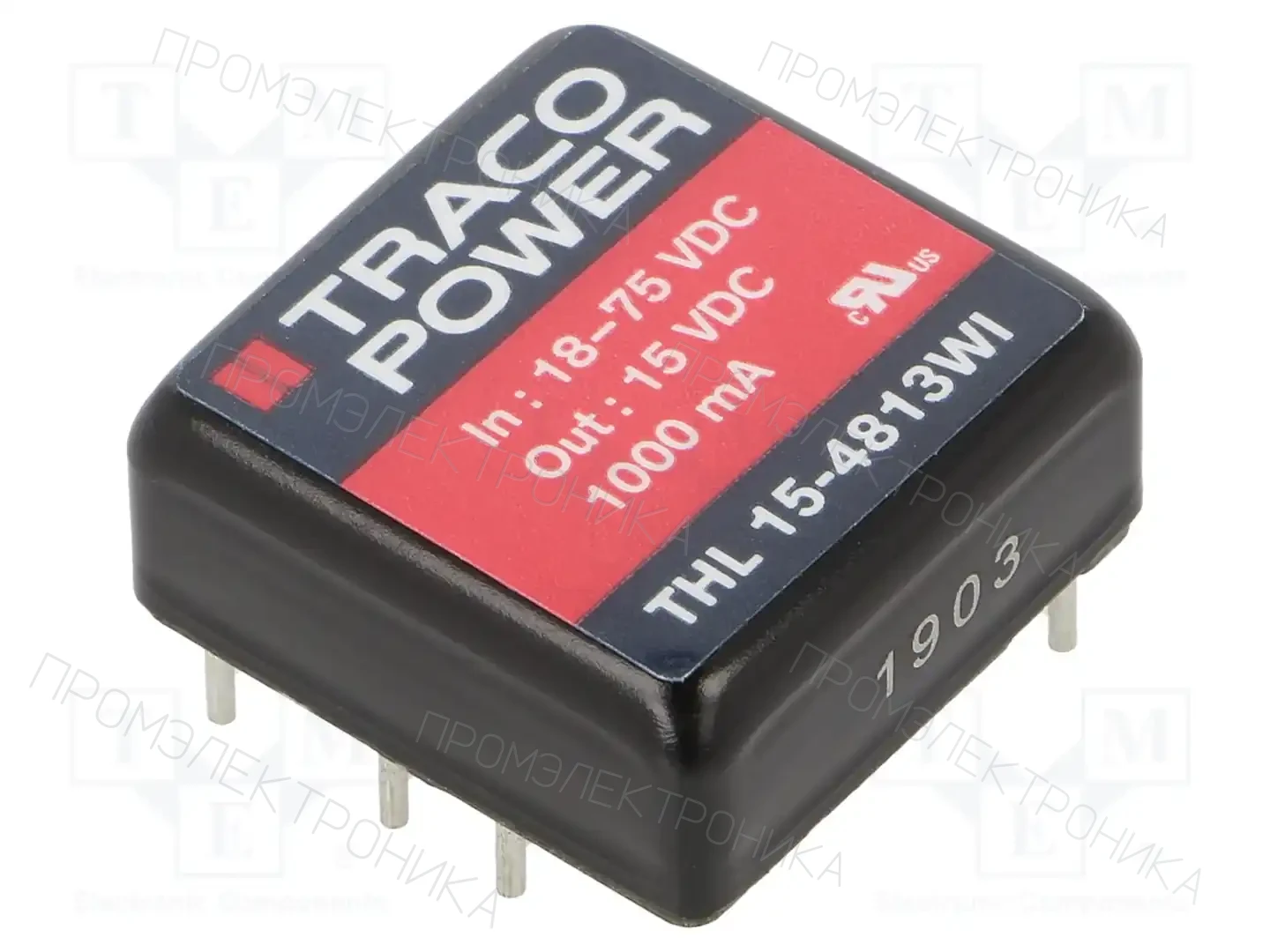 TRACO POWER THL 15-4813WI — Преобразователи DC/DC