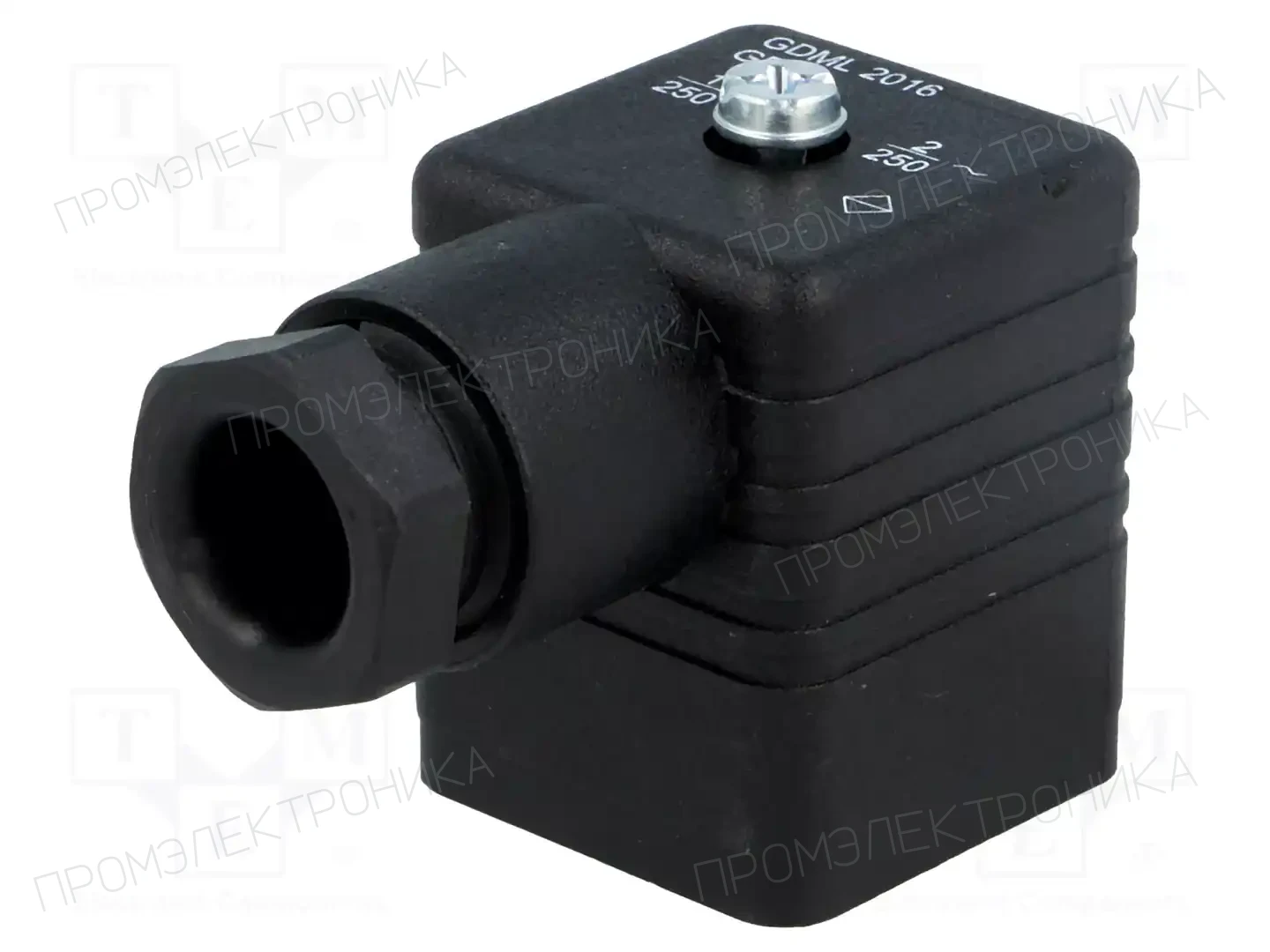 HIRSCHMANN 934407100 GDML 2016 GB 1 SCHWARZ — Разъемы для запорных клапанов