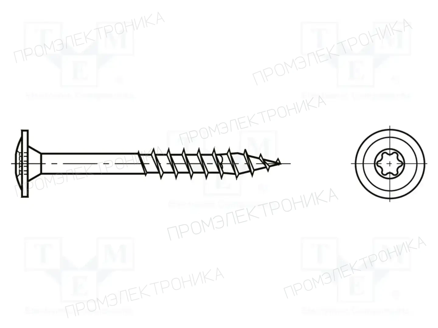 BOSSARD 3547811 — Шурупы