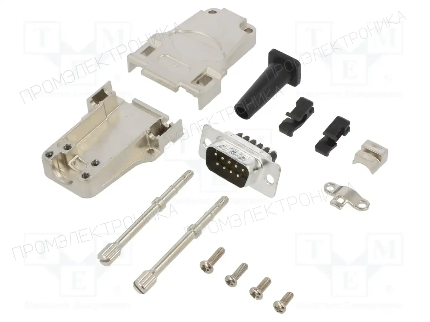 AMPHENOL COMMUNICATIONS SOLUTIONS L17DTZF09-LJS-RG+L717DE09PST — Комплектные штекеры D-Sub