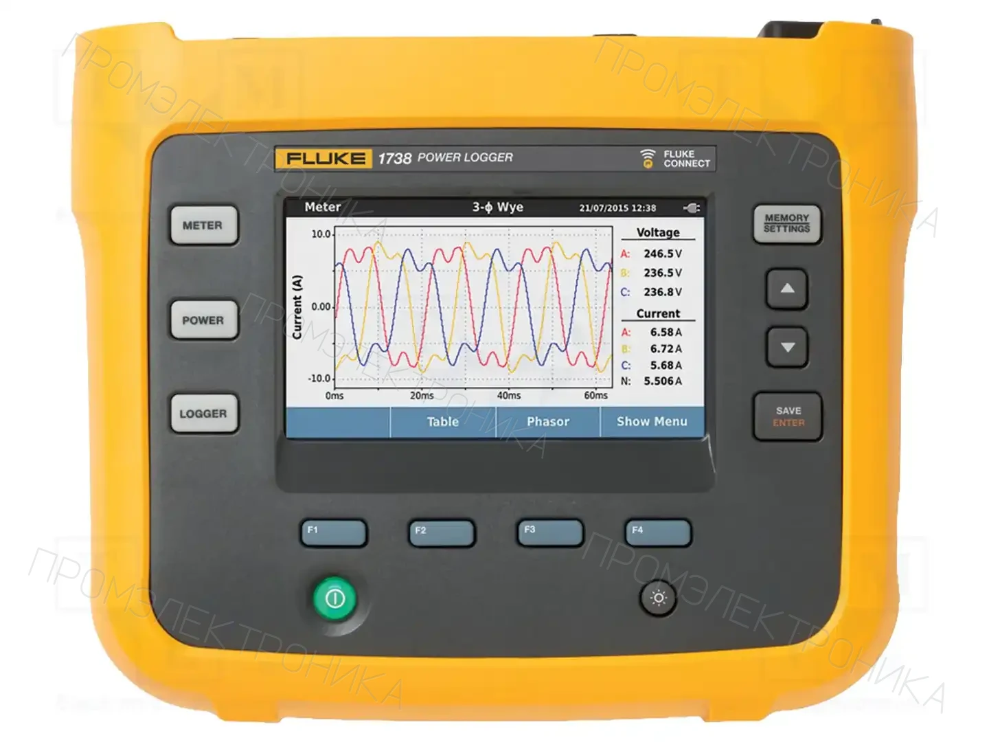 FLUKE FLUKE-1738/B — Анализаторы качества электроэнергии -1738/B