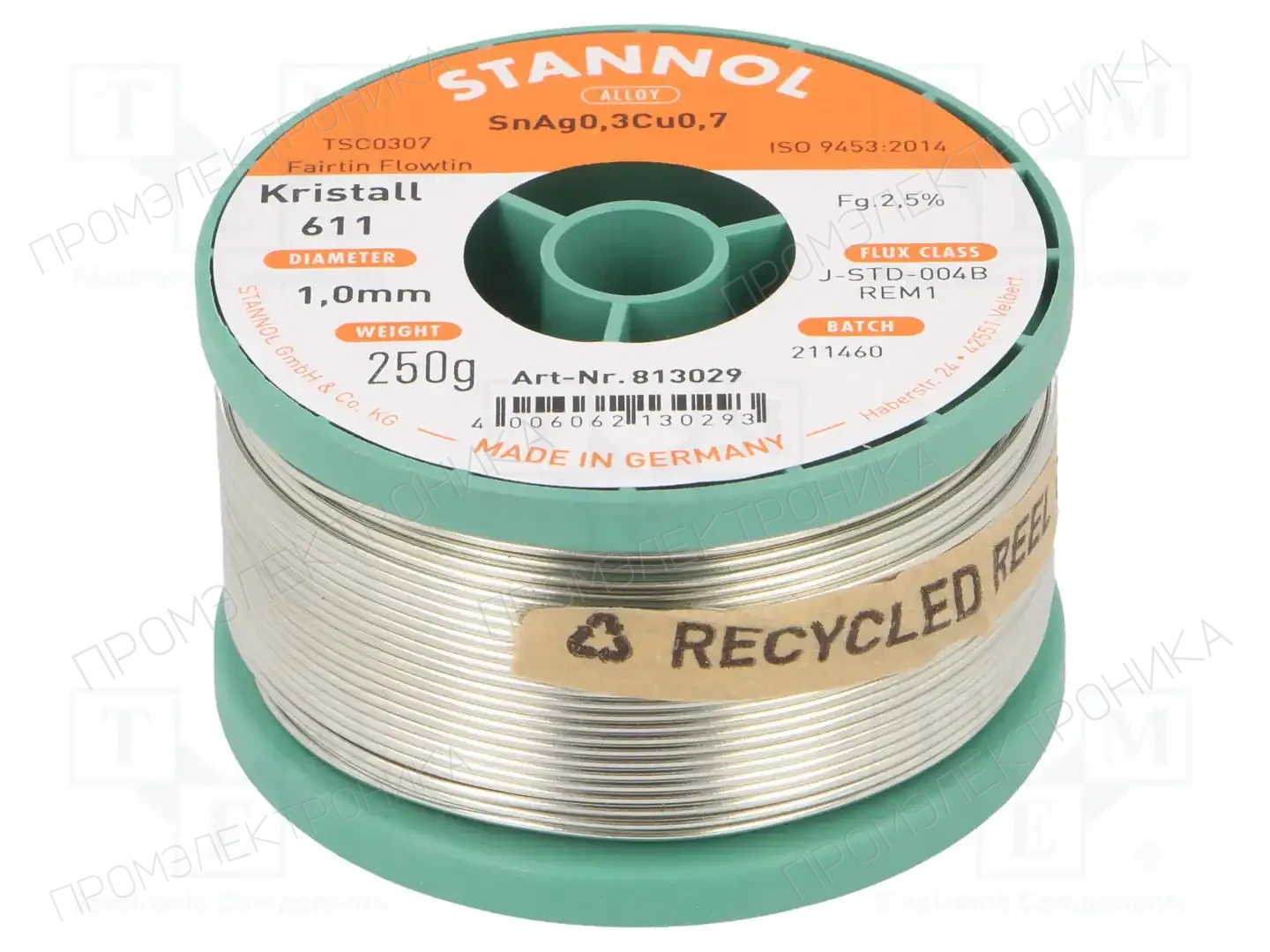 STANNOL 813029 — Паяльные провода бессвинцовые