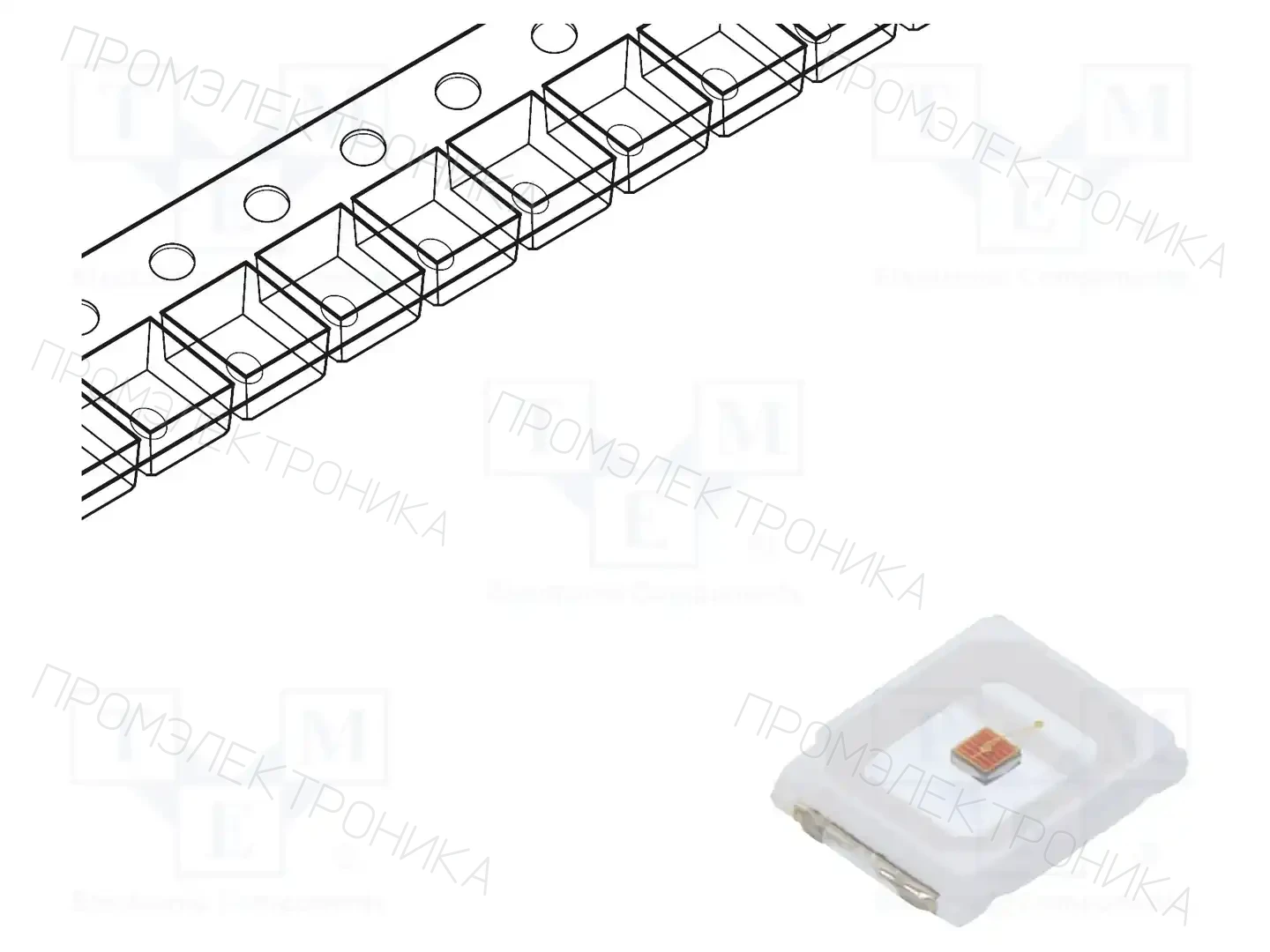 REFOND RP32E1-YUT-FR — Диоды LED - "plants growth"