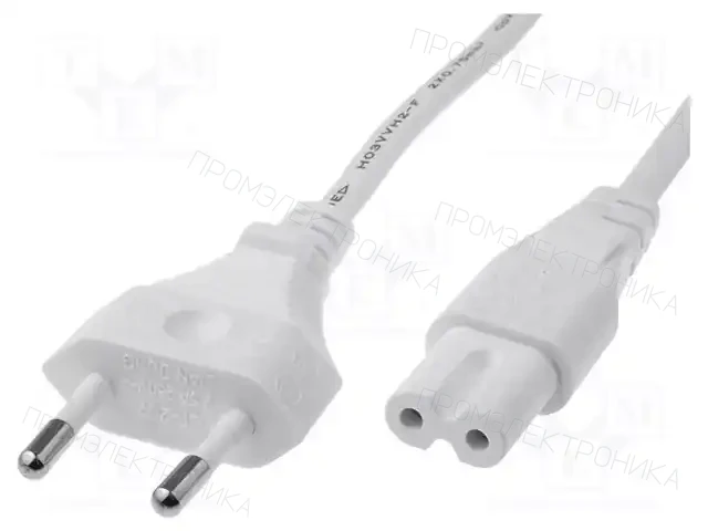 LIAN DUNG LT207+503 2X0.75 1.8M WHT — Кабели питания компьютерные и универс