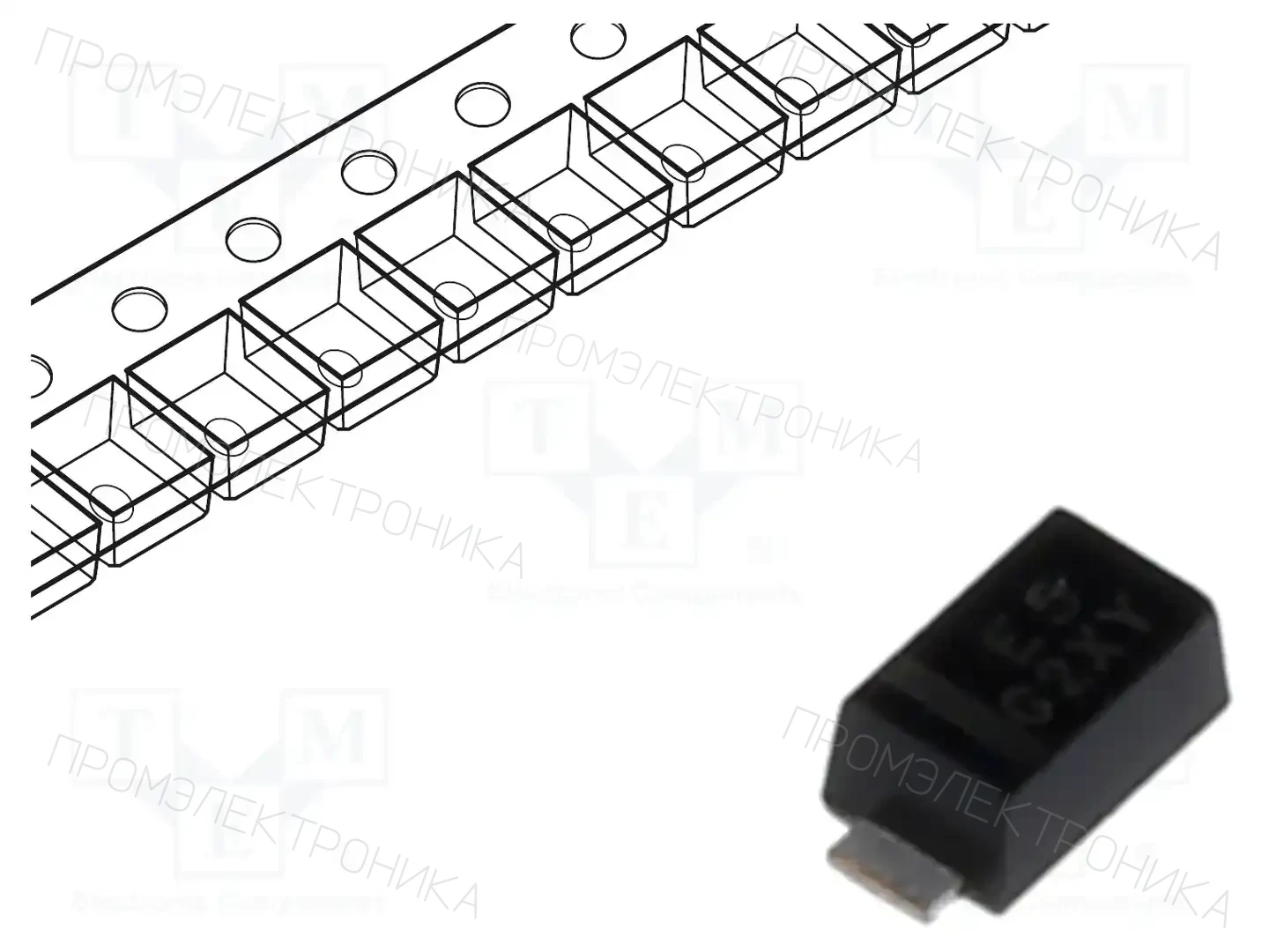 TAIWAN SEMICONDUCTOR BZD27C15P — Стабилитроны SMD