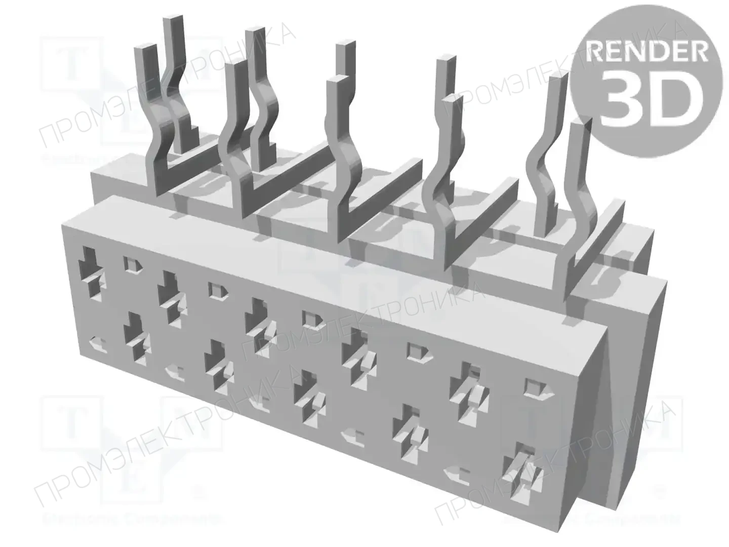 TE Connectivity 1-215460-0 — Разъeмы Micro-Match растр 1,27мм