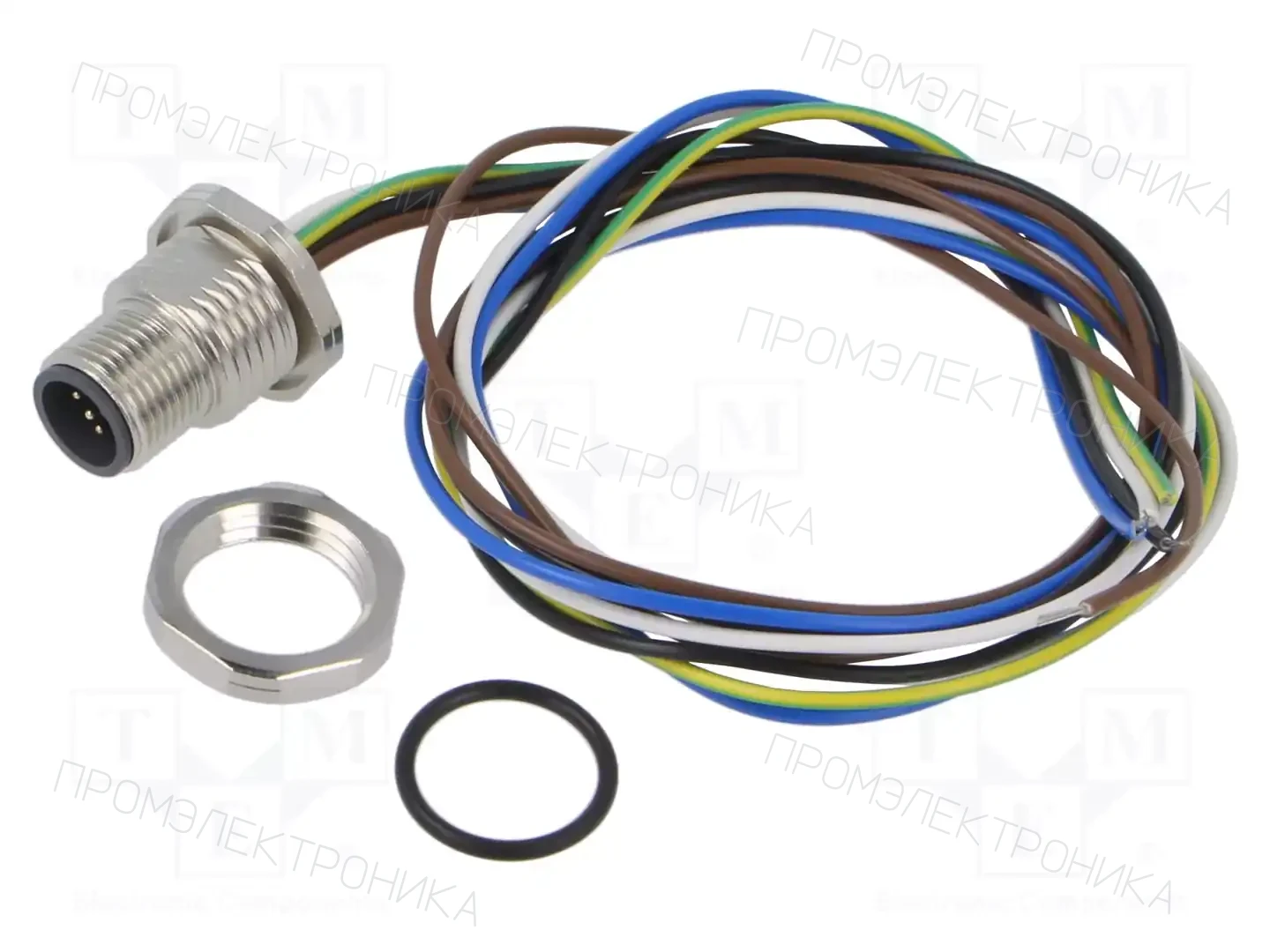 Amphenol CONEC 43-01090 — Соединения M12 с проводом