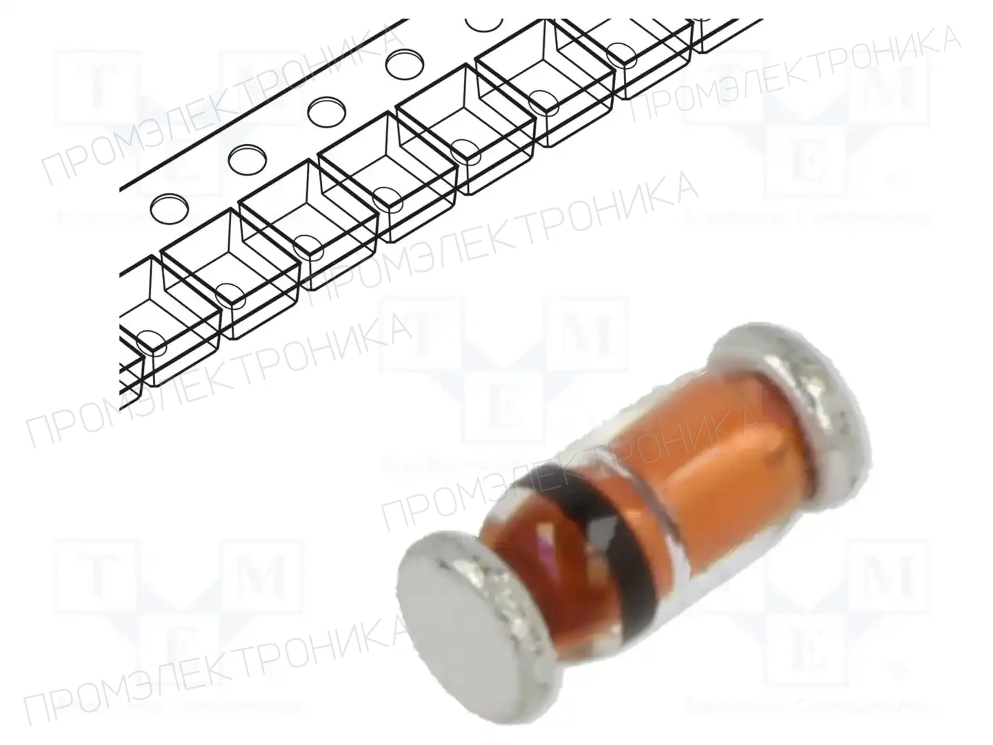 NEXPERIA BZV55-C33,135 — Стабилитроны SMD