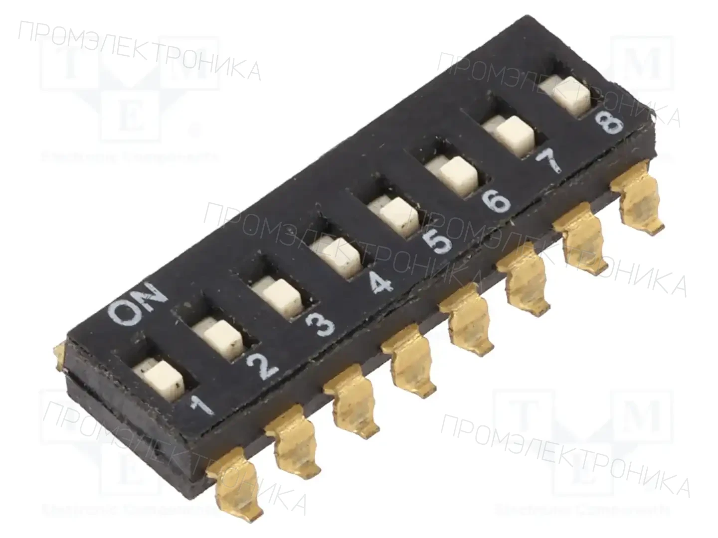 ONPOW BIS08R — Переключатели типа Dip-Switch