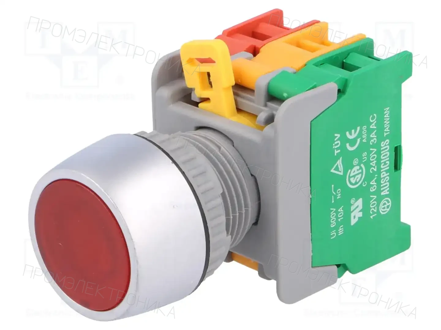 AUSPICIOUS LBF22-1O/C R, W/O LAMP — Переключатели панельные стандартные 22мм