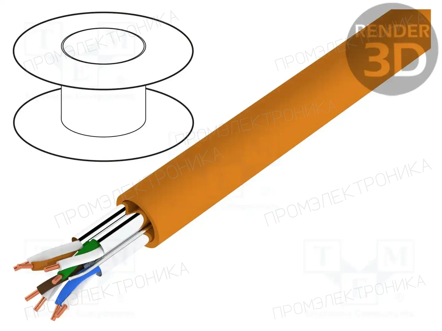 BITNER TI0079 — Провода телекоммуникационные