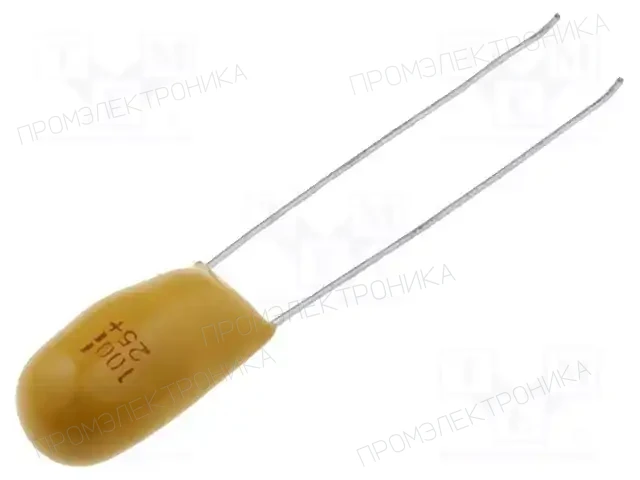 SR PASSIVES TC-100/25 — Конденсаторы танталовые THT