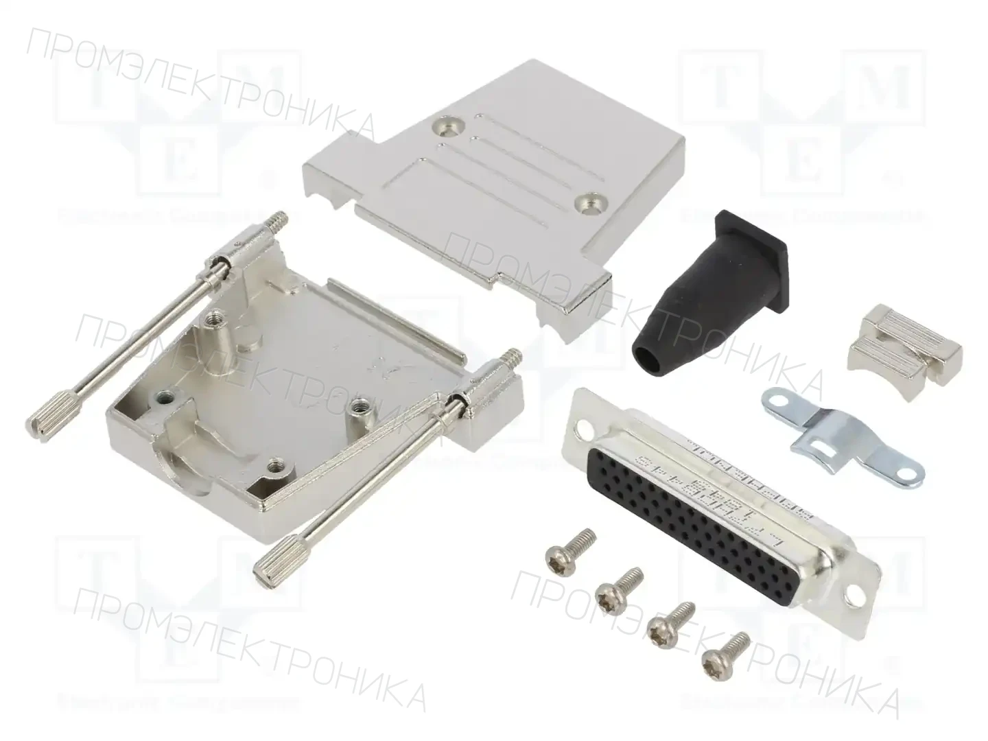 AMPHENOL COMMUNICATIONS SOLUTIONS L17DTSL25-RG-LJS-T+L77HDB44S — Комплектные штекеры D-Sub