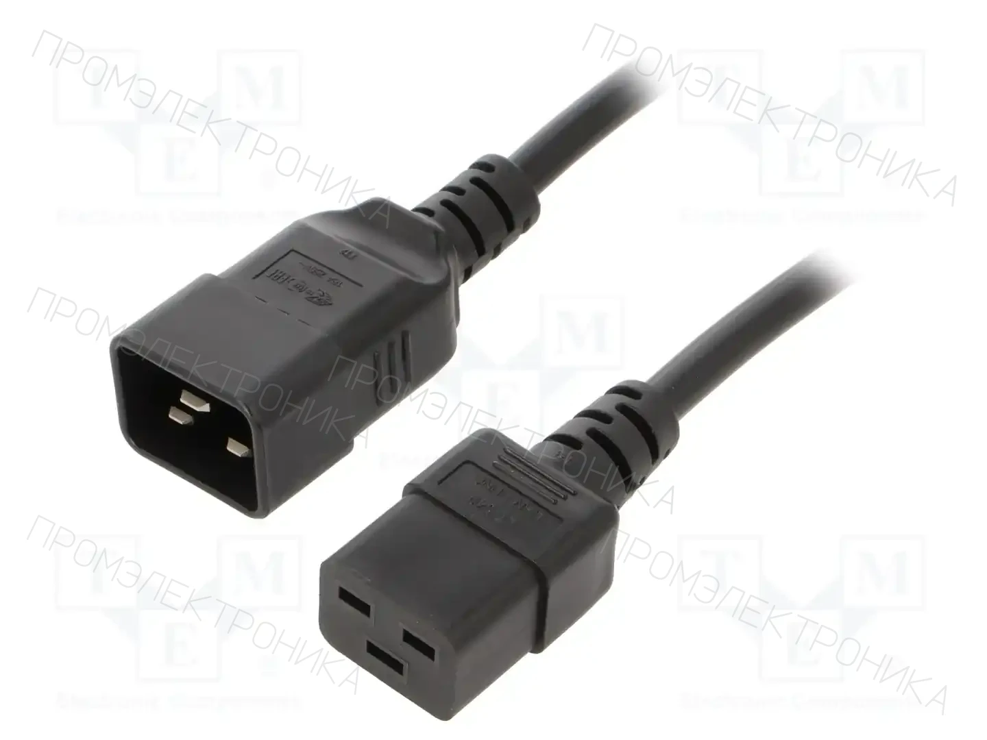 LIAN DUNG LT-550+549 H05VV-F 1.5/3C BLK 1M — Кабели питания компьютерные и универс