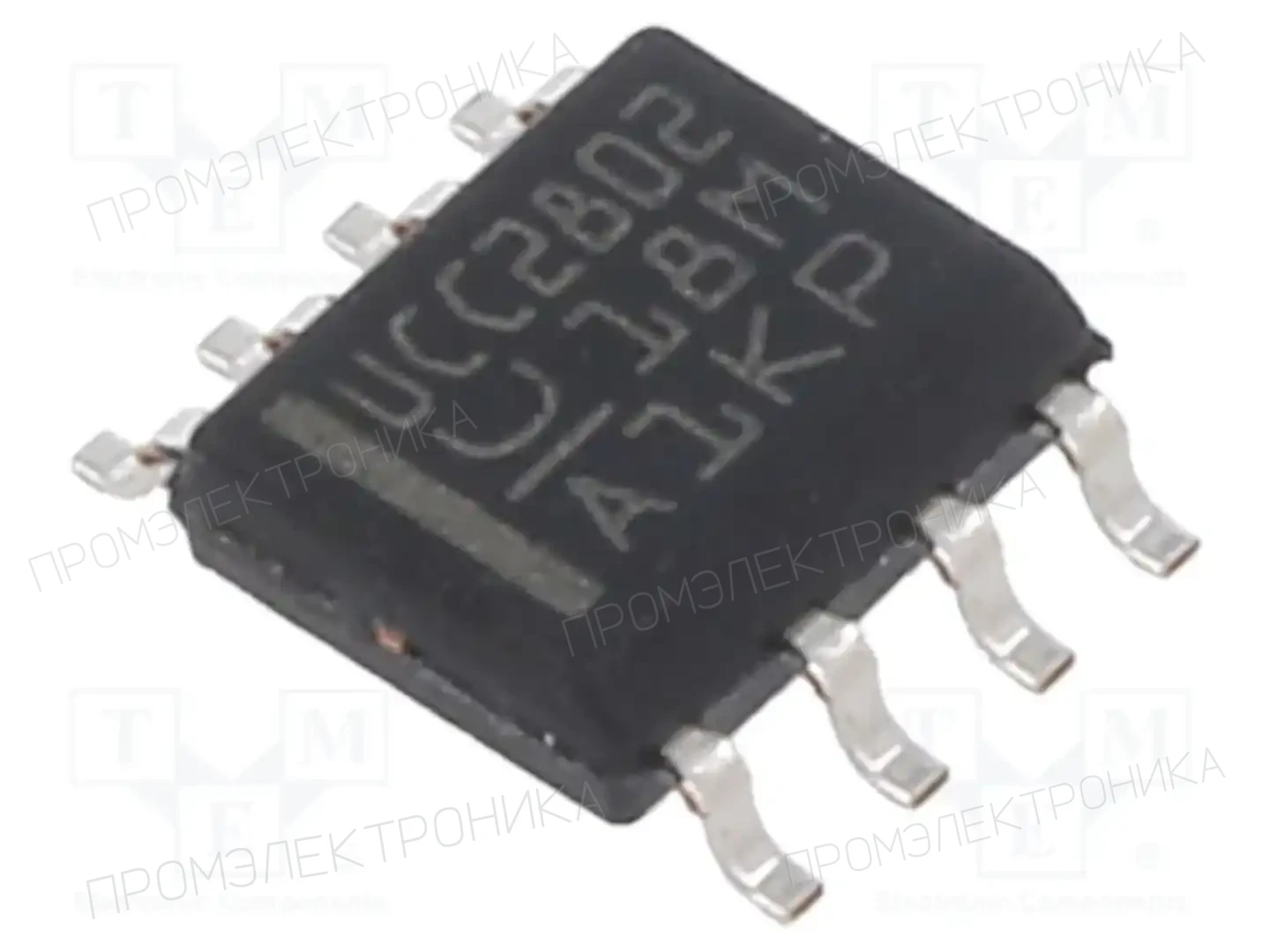 Texas Instruments UCC2802D — Регуляторы напряжения - микросхемы ШИМ