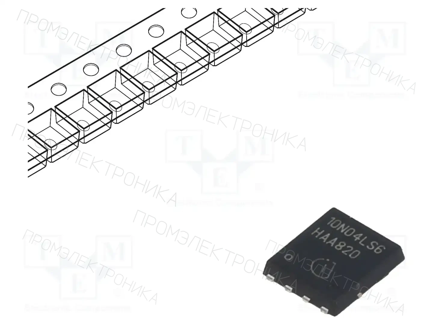 Infineon Technologies BSC010N04LS6ATMA1 — Транзисторы с каналом N SMD