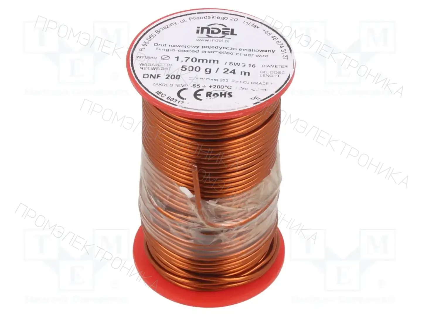 INDEL DNE1,70-500G — Проволока обмоточная