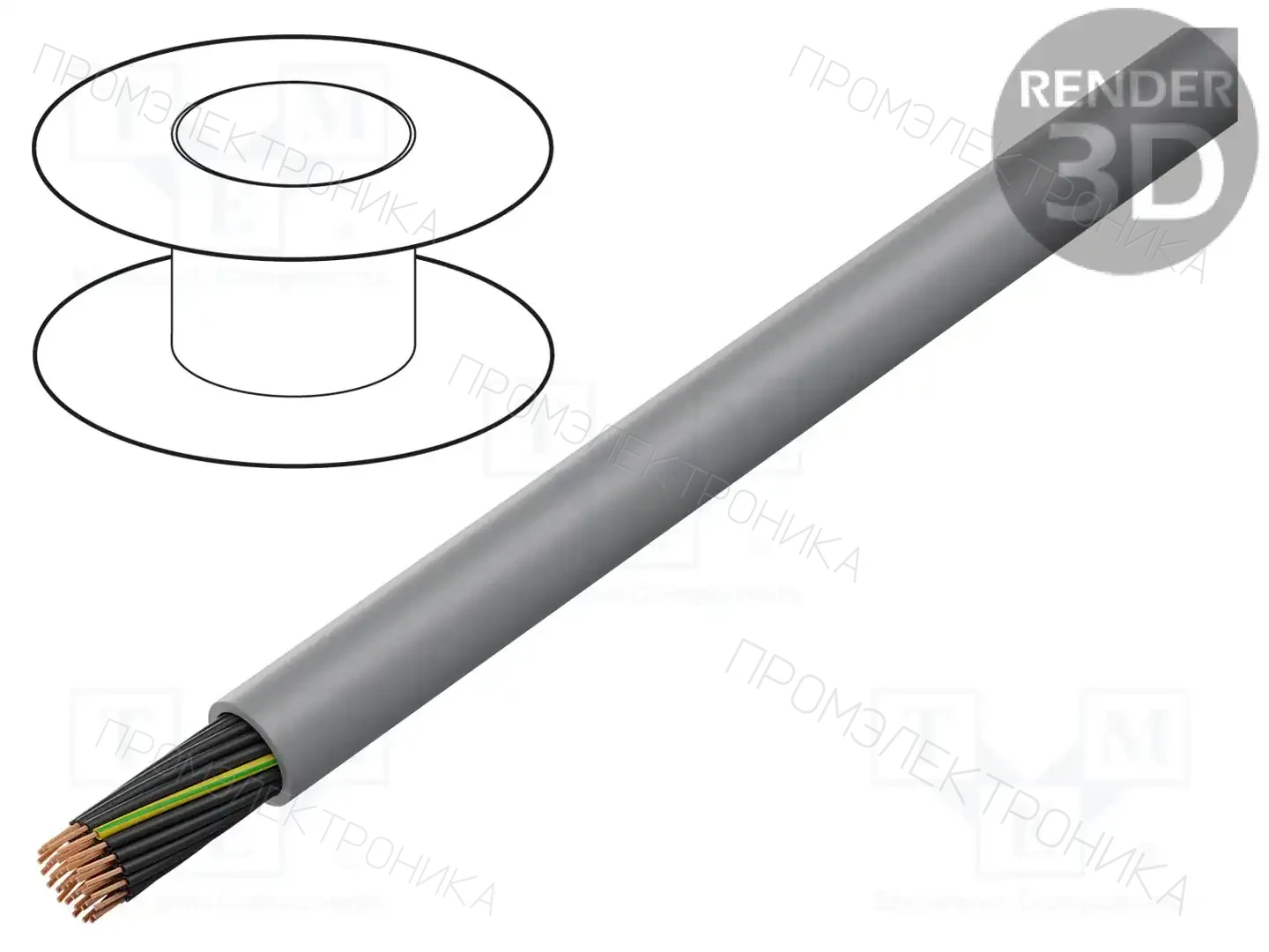 IGUS CF130.15.36.UL — Провода для направляющих- неэкранирован