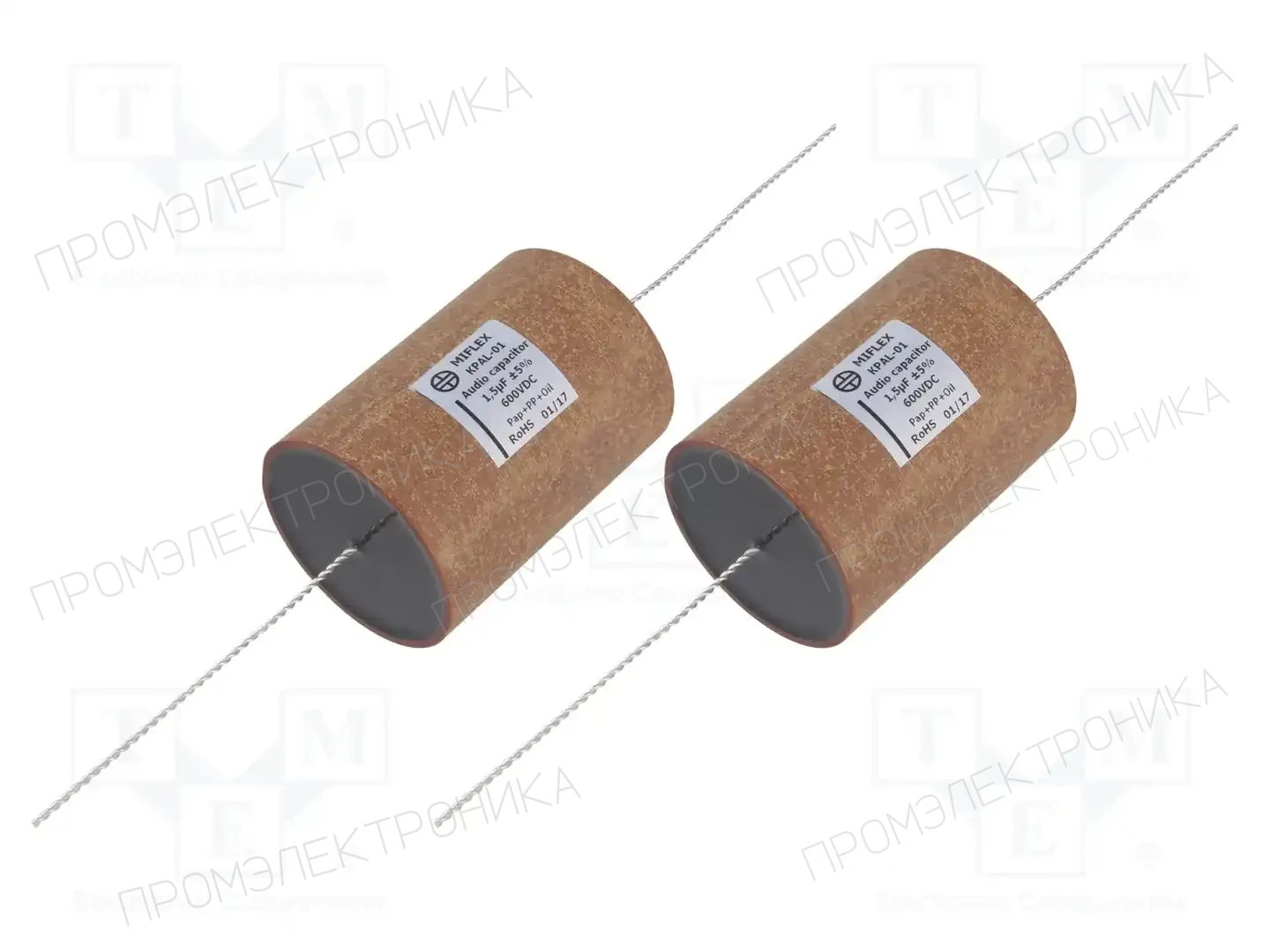 MIFLEX SOLUTIONS KPAL01H515J — Полипропиленовые конденсаторы аудио