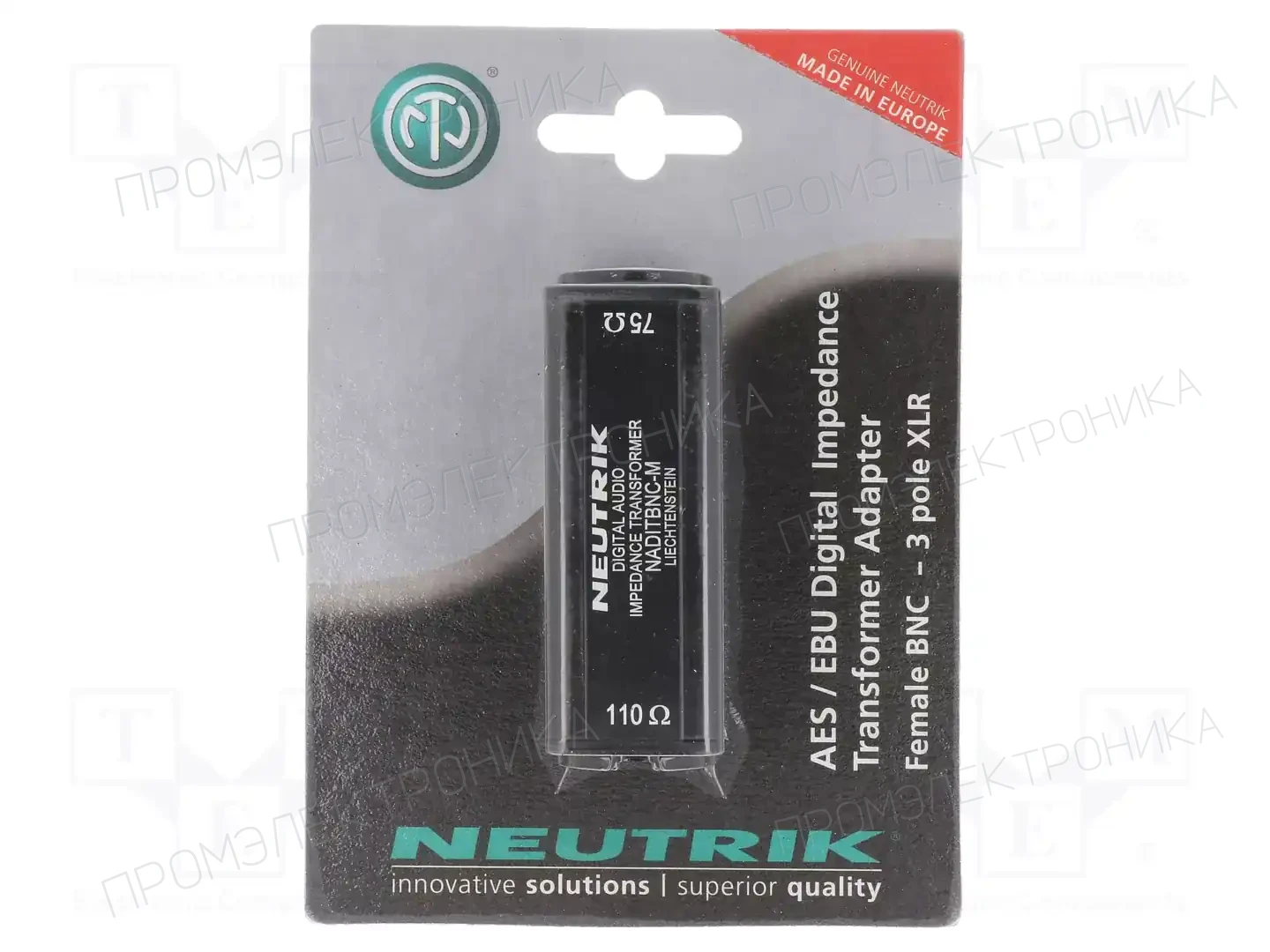 NEUTRIK NADITBNC-M — Адаптеры и переходники AV