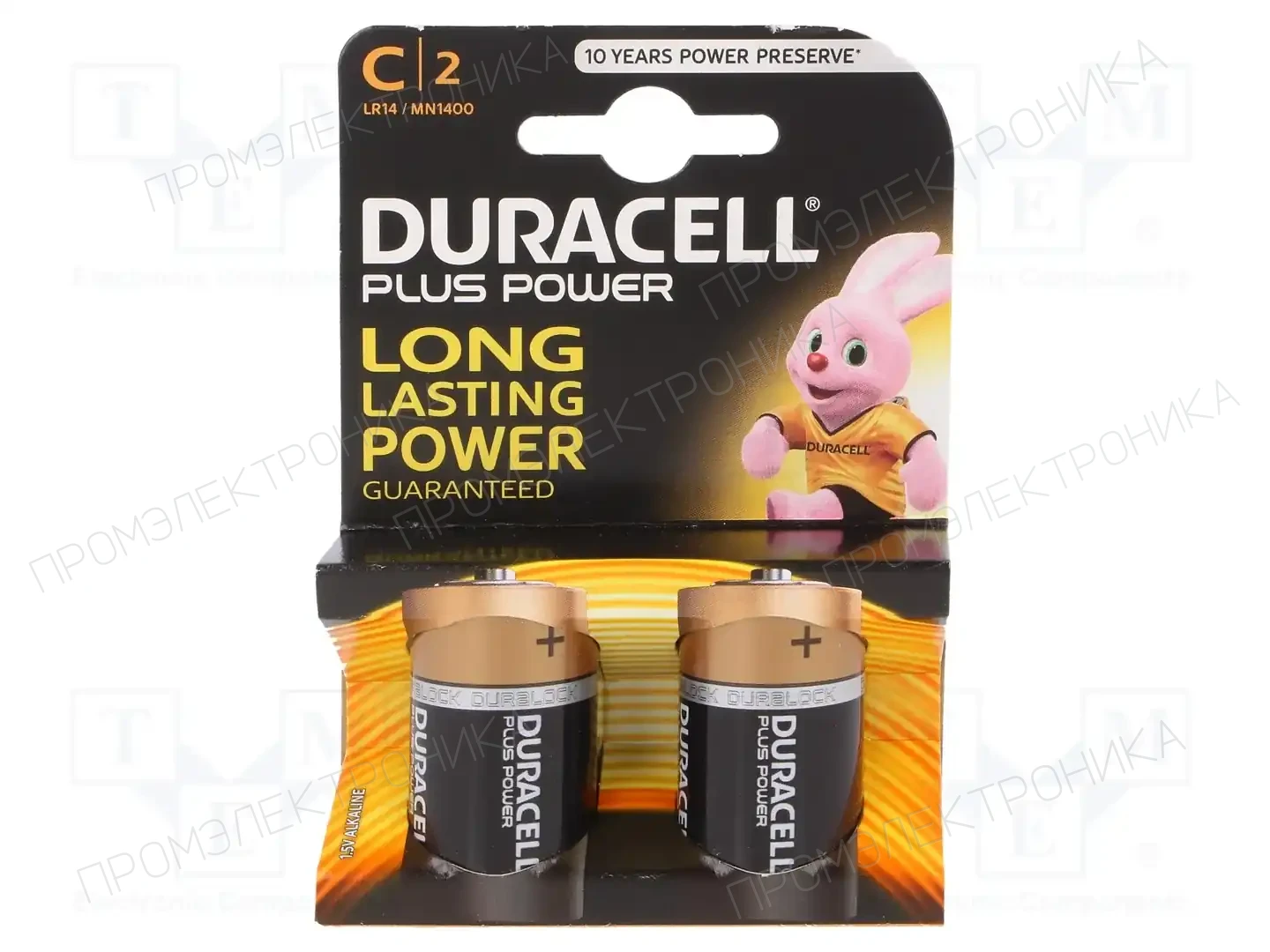 DURACELL LR14/C (K2) PLUS POWER — Батареи