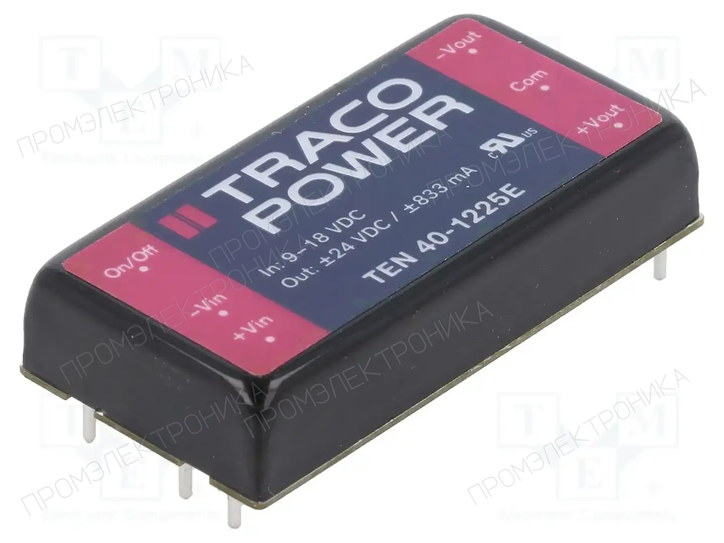 TRACO POWER TEN 40-1225E — Преобразователи DC/DC