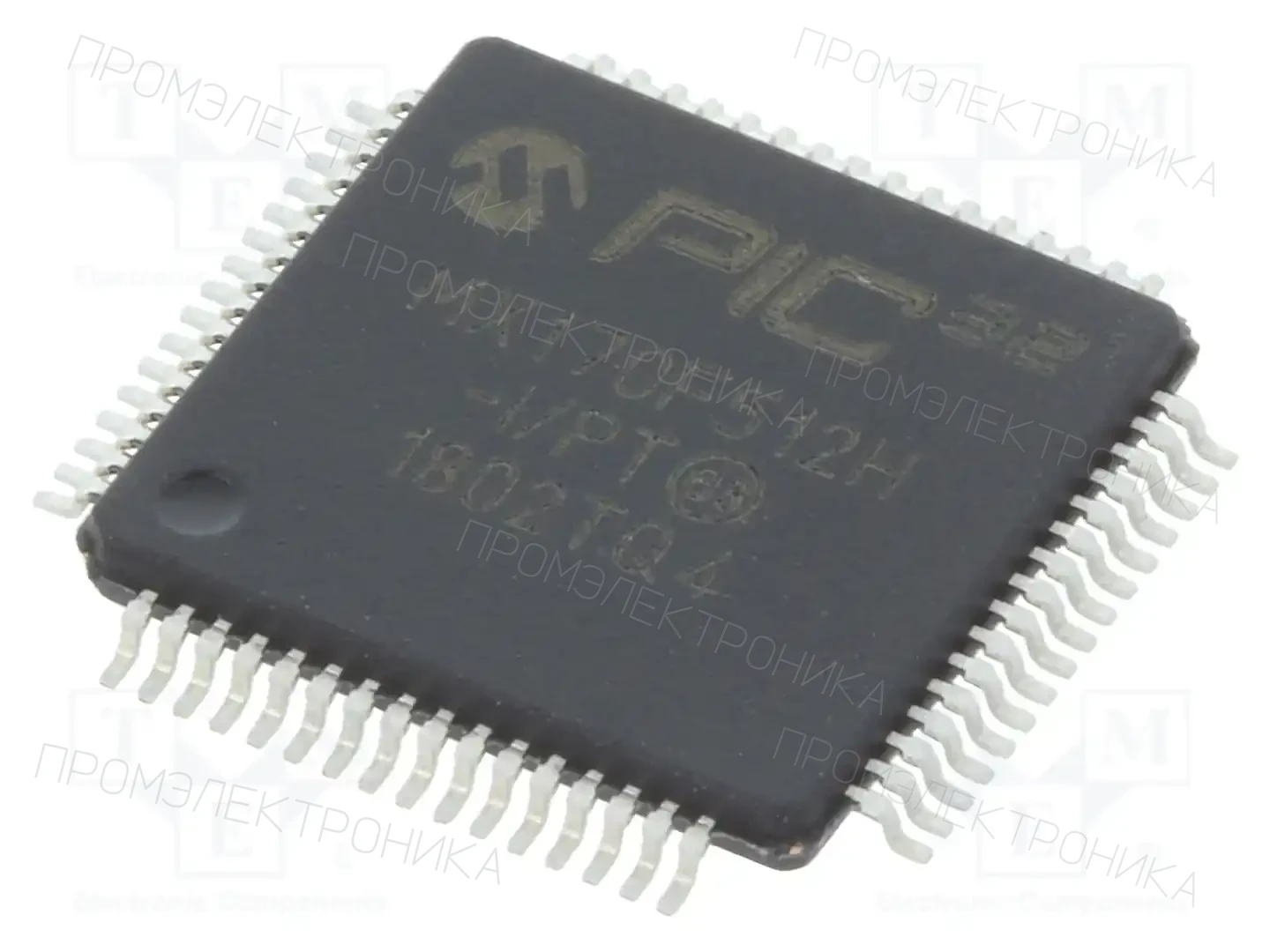 Microchip Technology PIC32MX170F512H-I/PT — Линейка PIC32 32-bit