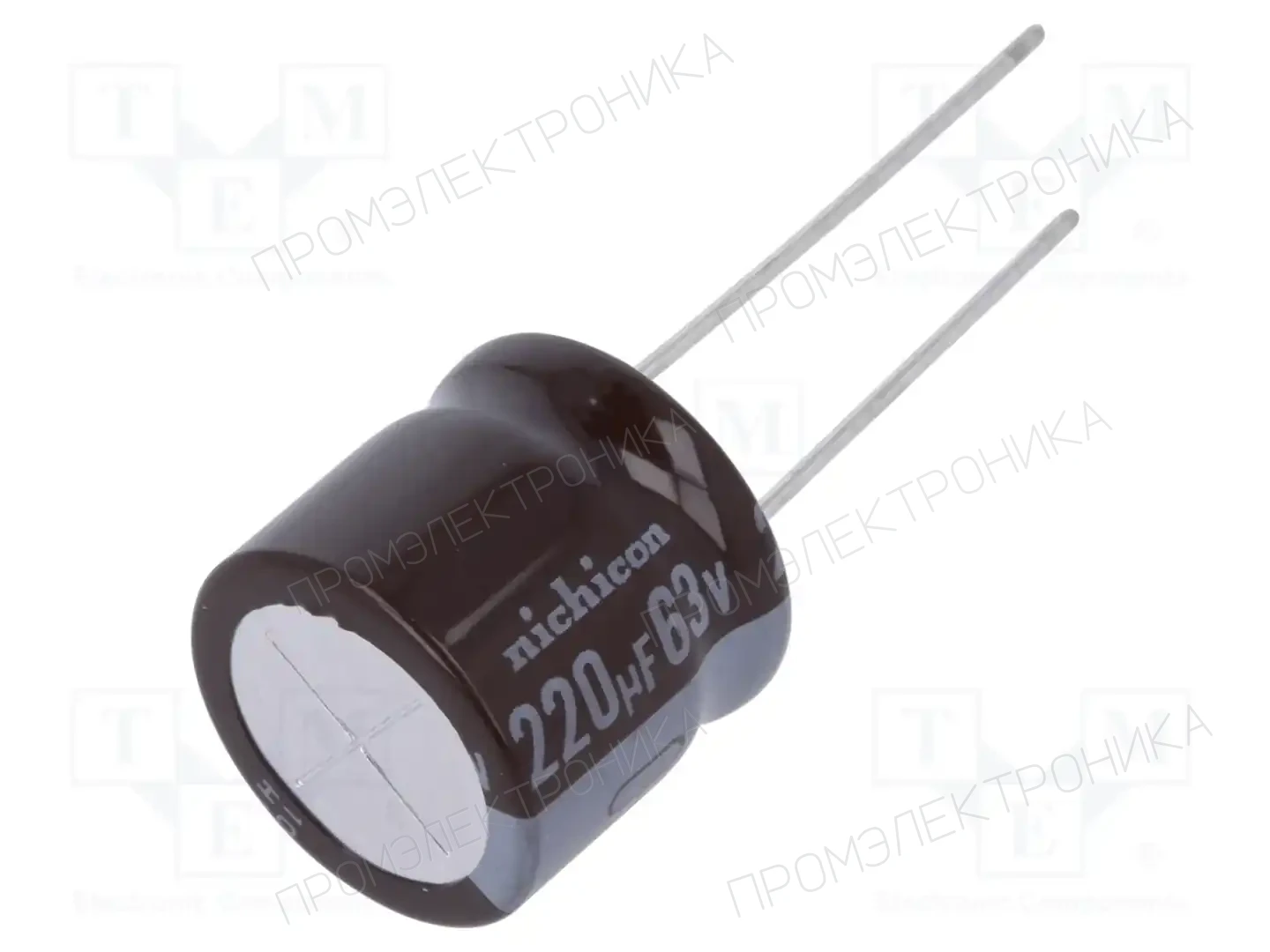 NICHICON UPM1J221MHD6 — Конденсаторы электролитические THT
