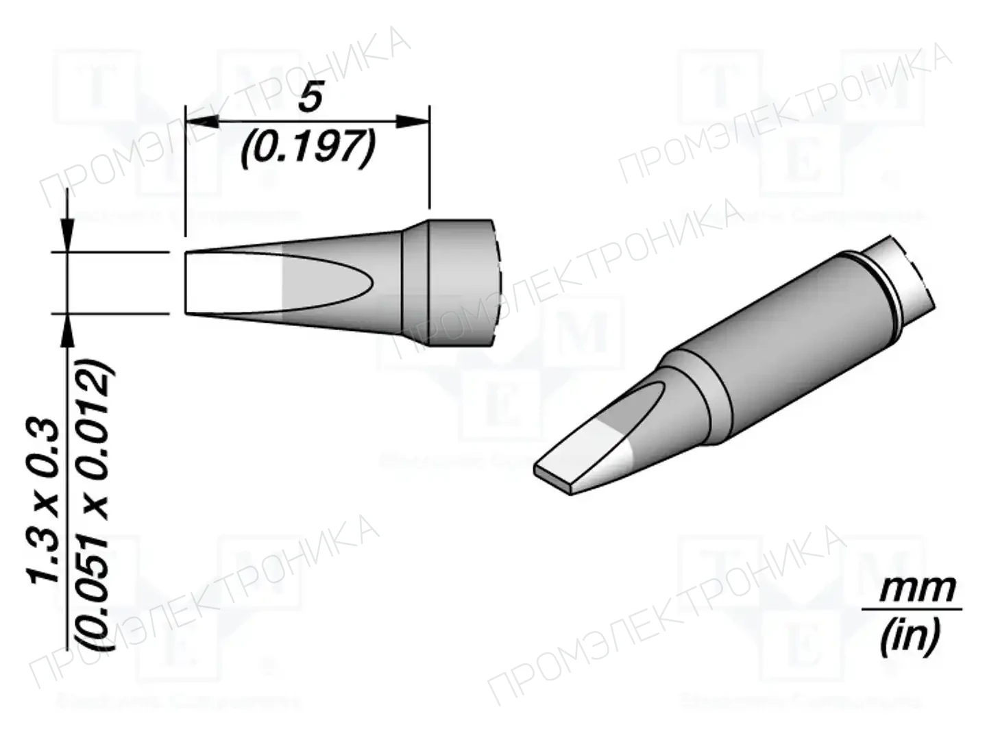 JBC TOOLS C115221 — Жала паяльников