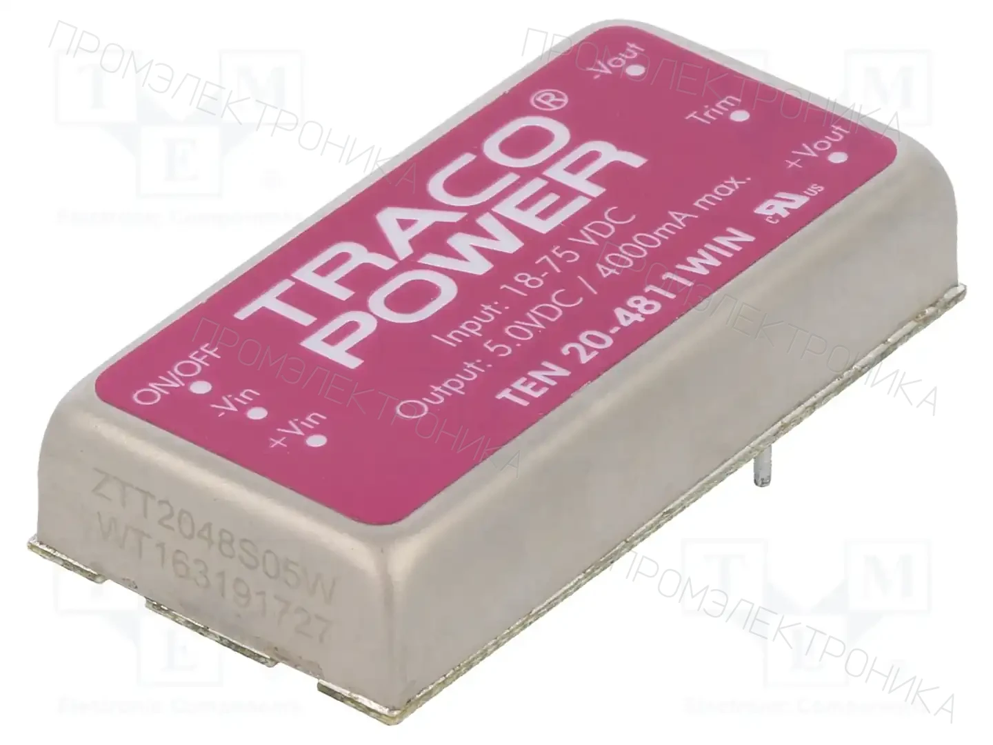 TRACO POWER TEN 20-4811WIN — Преобразователи DC/DC