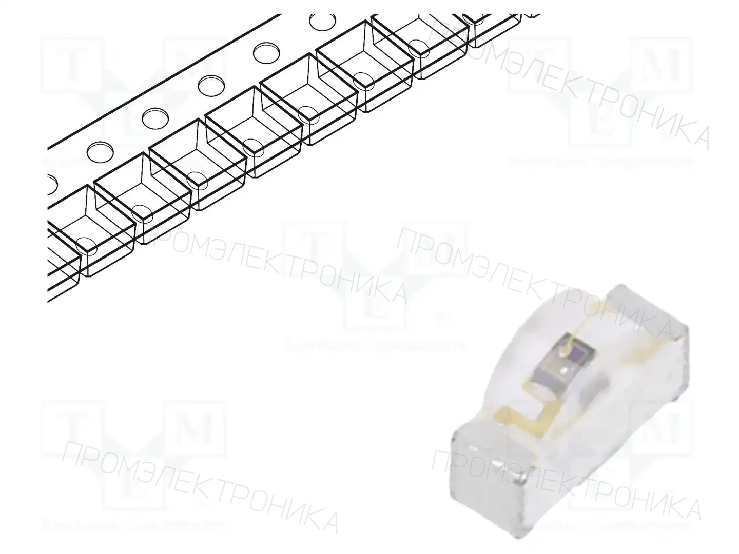 EVERLIGHT PT12-21C/TR8 — Фототранзисторы